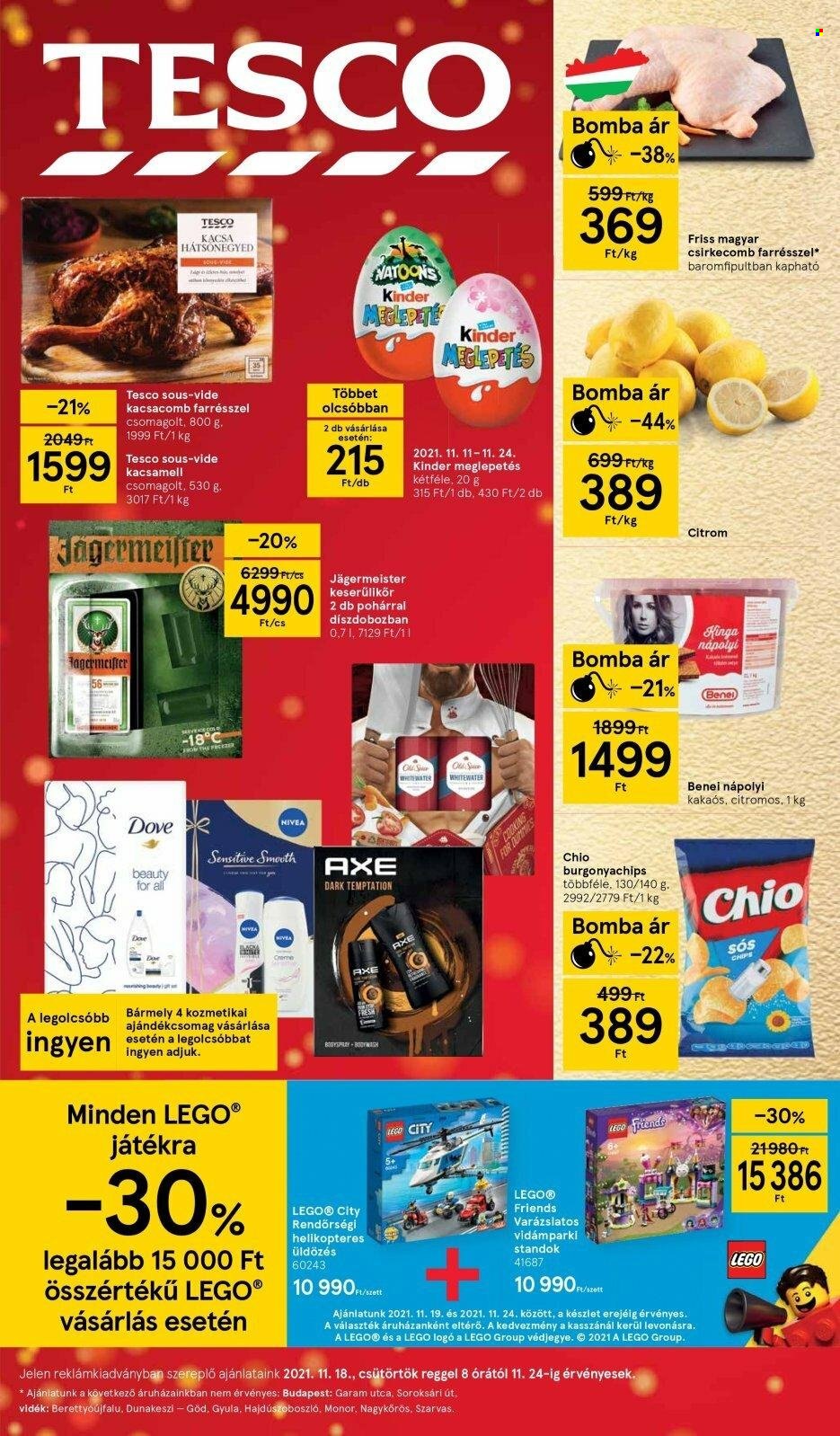 TESCO akciós újságok - 2021.11.18 - 2021.11.24. Oldal 1