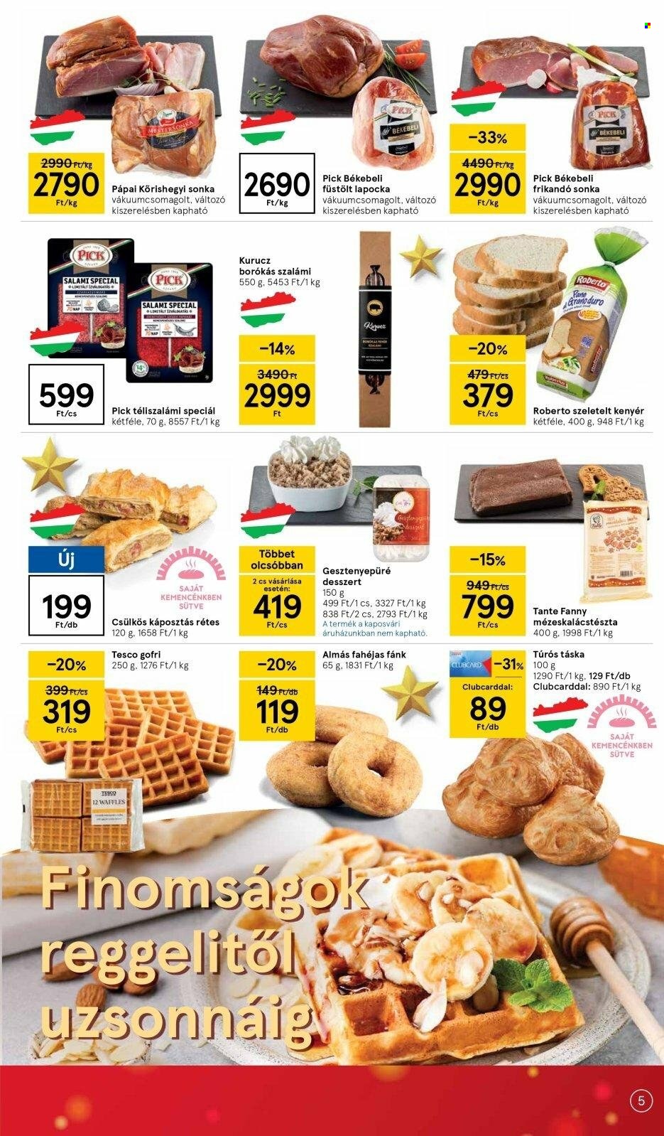 TESCO akciós újságok - 2021.11.18 - 2021.11.24. Oldal 5