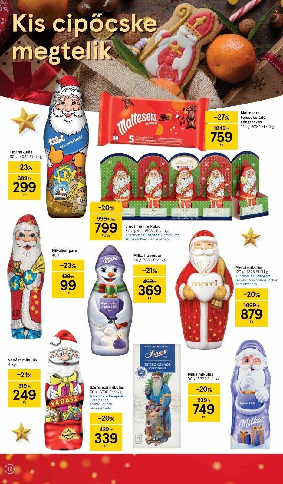 TESCO akciós újságok - 2021.11.18 - 2021.11.24. Oldal 12