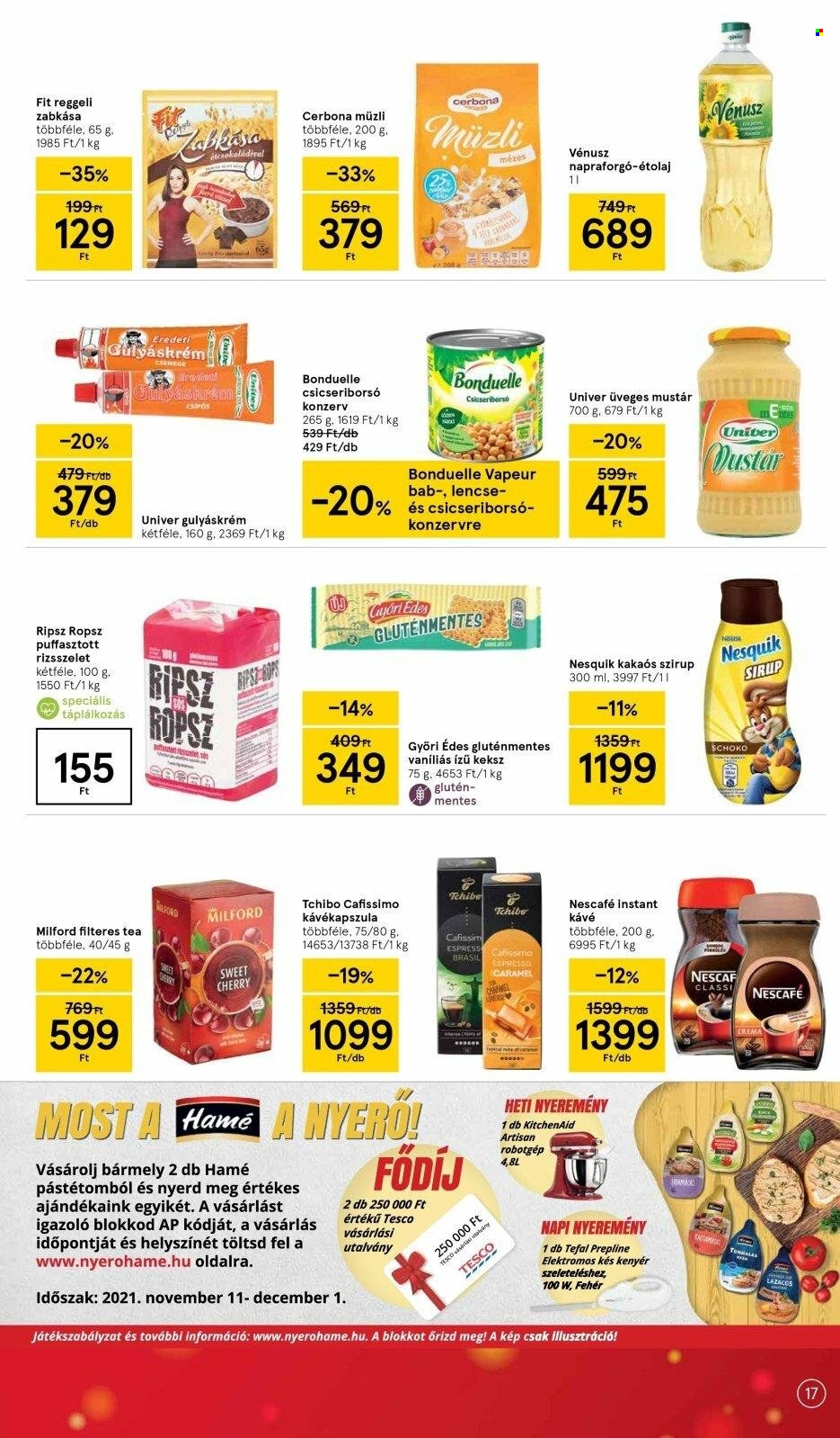 TESCO akciós újságok - 2021.11.18 - 2021.11.24. Oldal 17