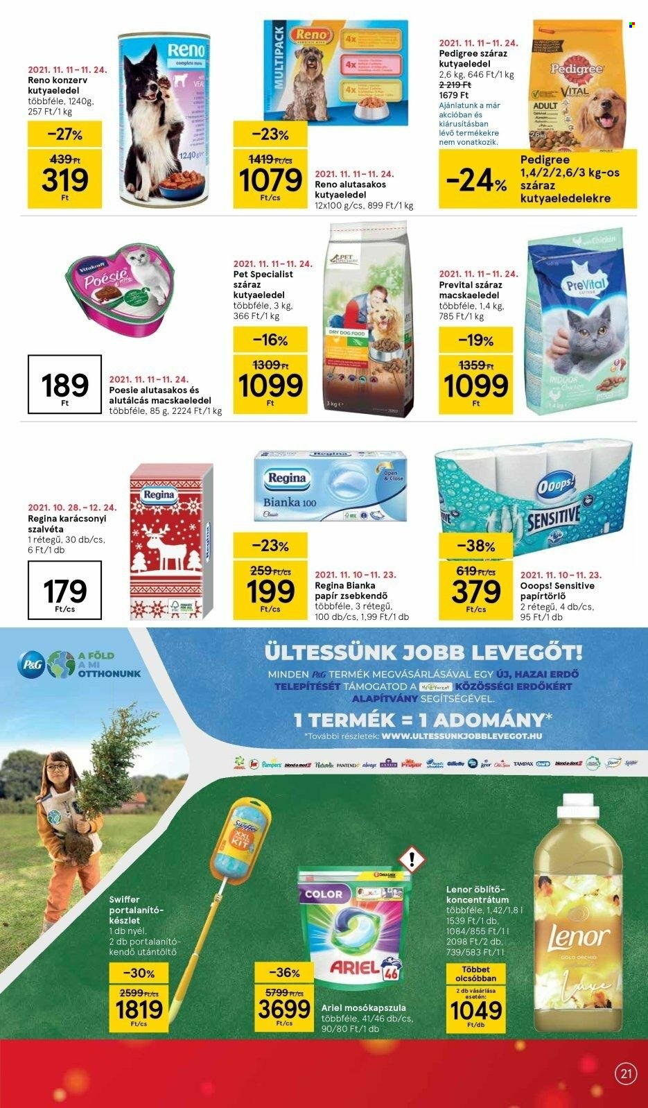 TESCO akciós újságok - 2021.11.18 - 2021.11.24. Oldal 21