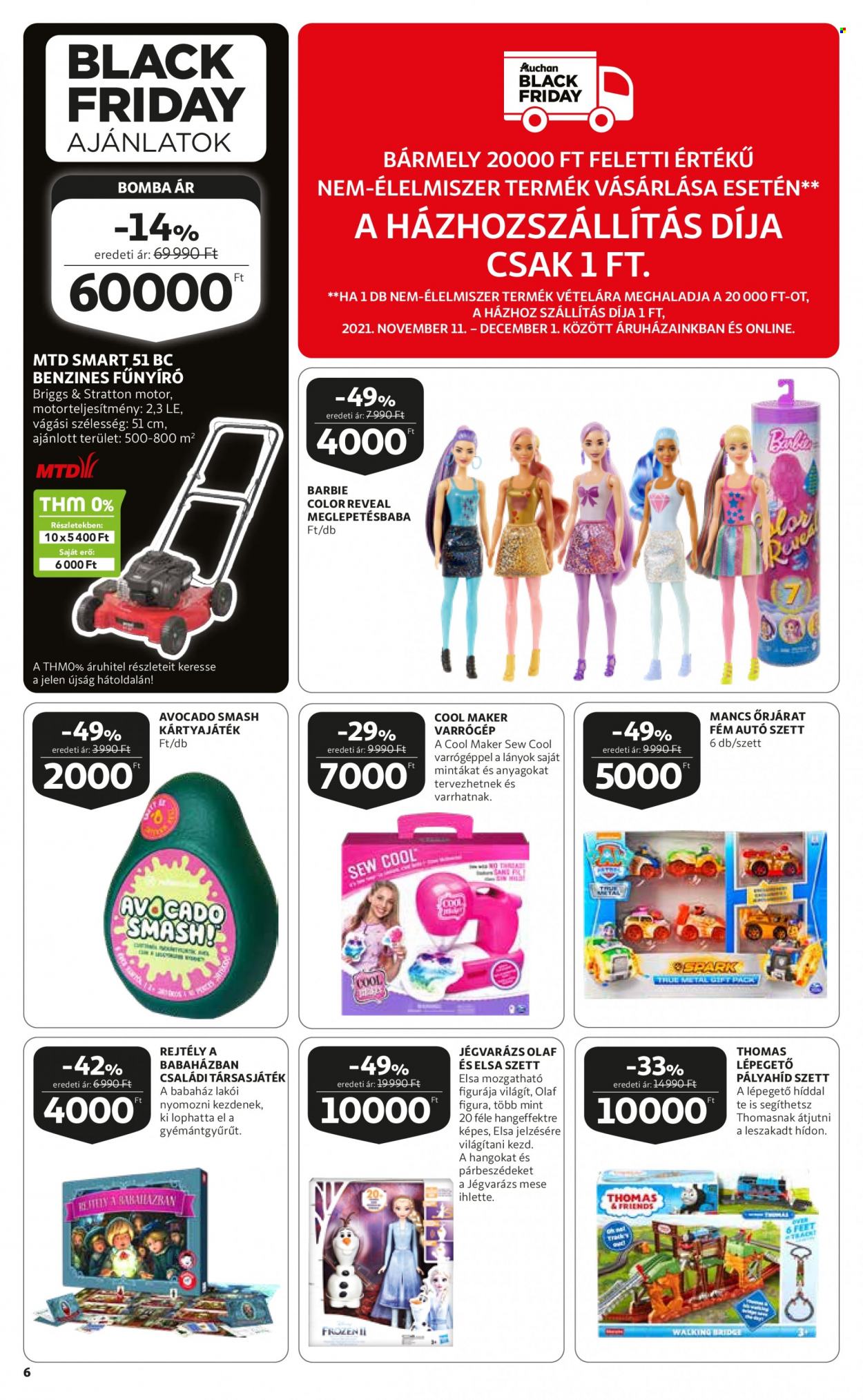 Auchan akciós újságok - 2021.11.18 - 2021.11.24. Oldal 6