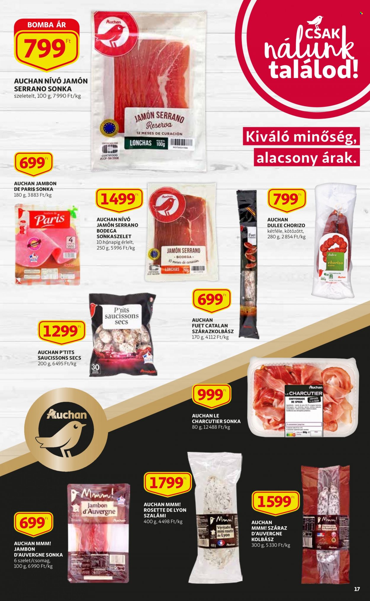 Auchan akciós újságok - 2021.11.18 - 2021.11.24. Oldal 17