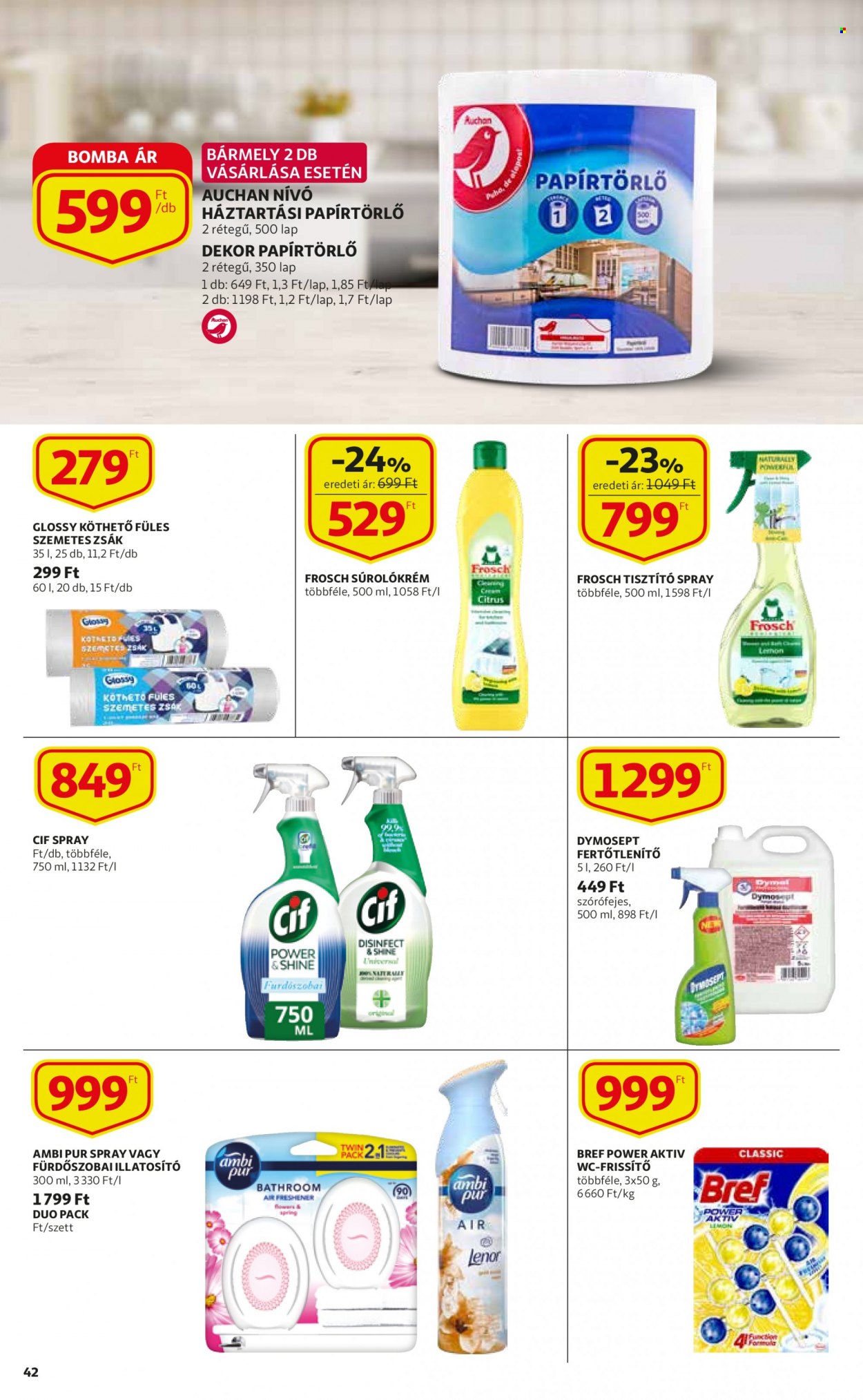 Auchan akciós újságok - 2021.11.18 - 2021.11.24. Oldal 42