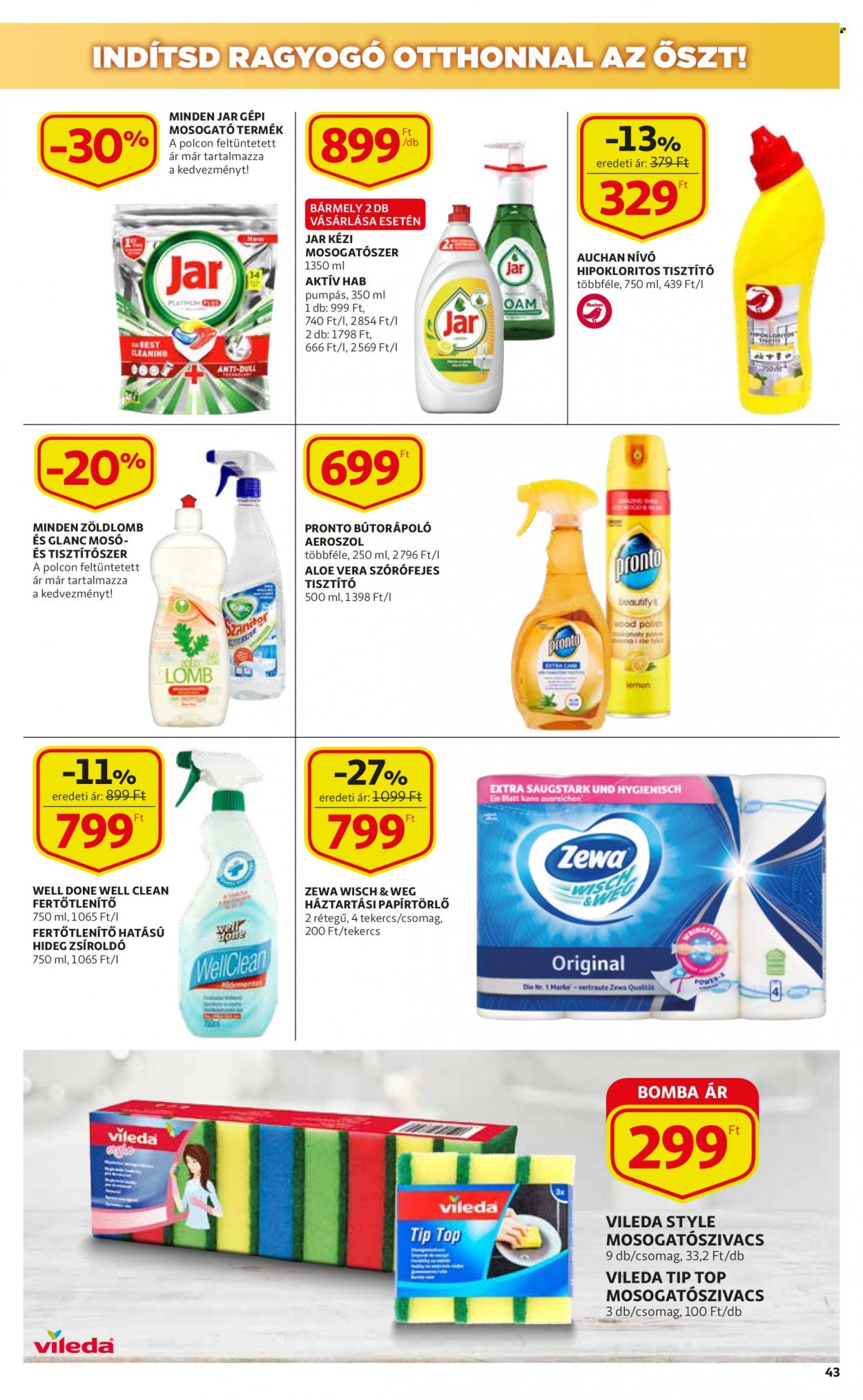 Auchan akciós újságok - 2021.11.18 - 2021.11.24. Oldal 43