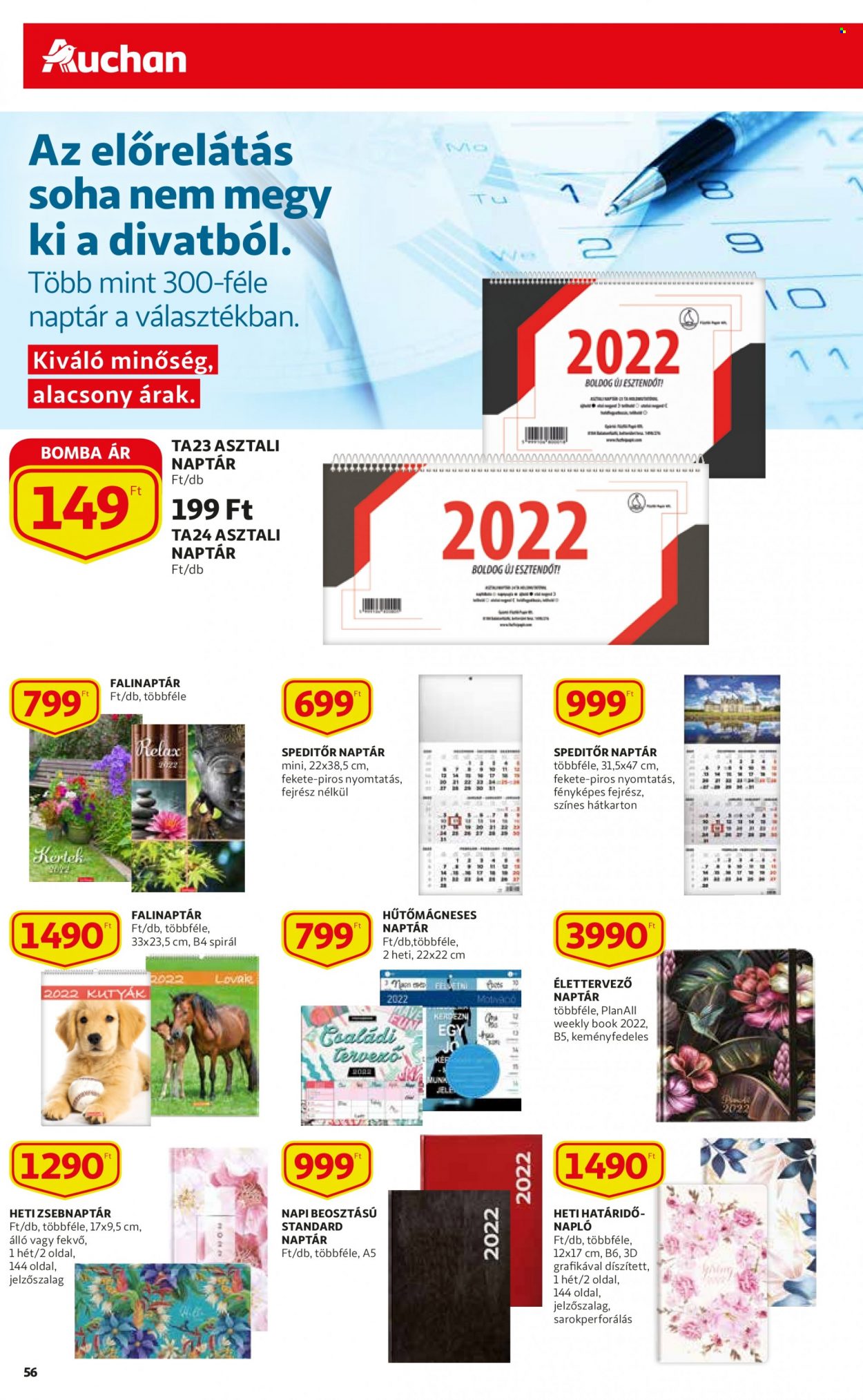 Auchan akciós újságok - 2021.11.18 - 2021.11.24. Oldal 56
