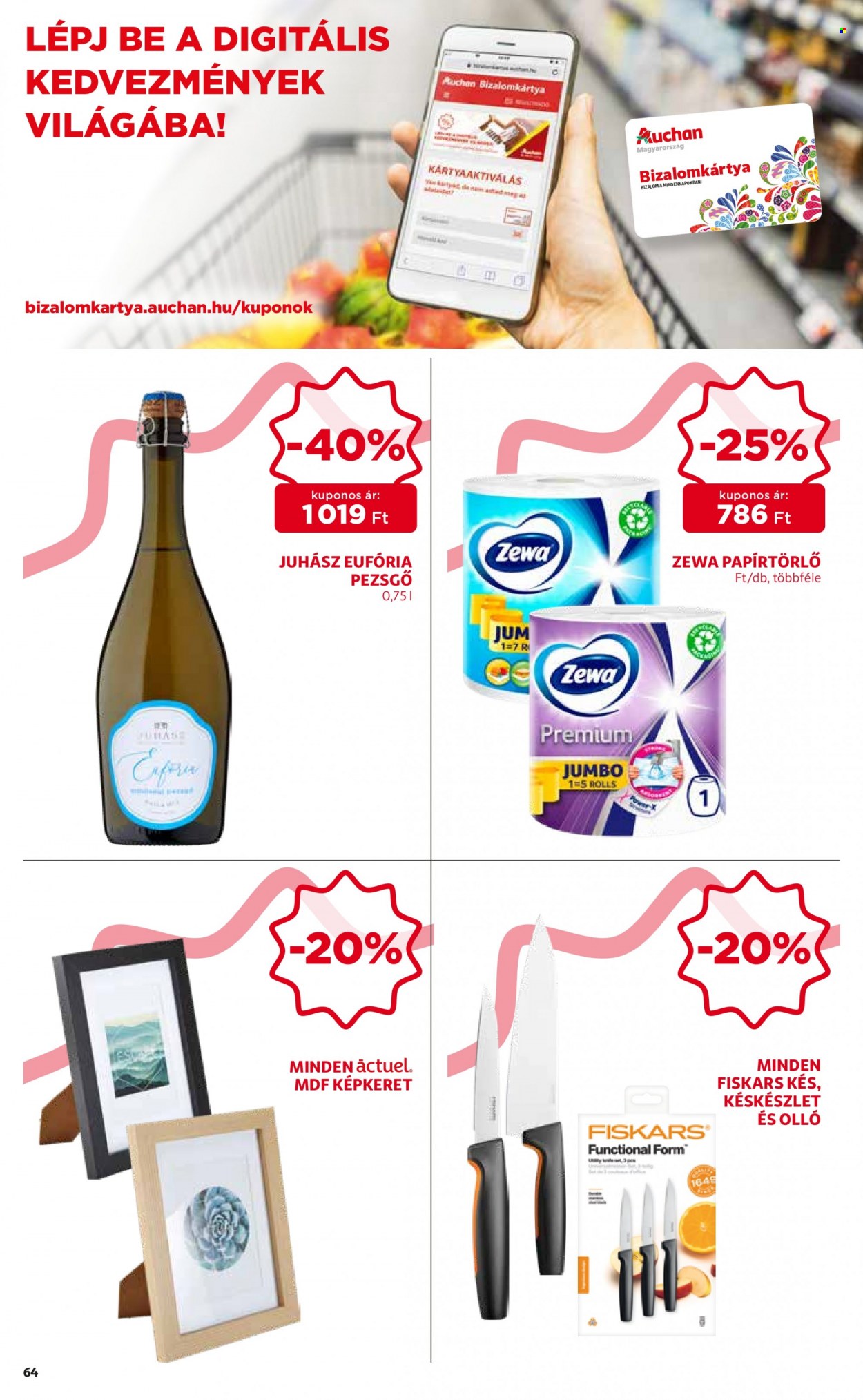 Auchan akciós újságok - 2021.11.18 - 2021.11.24. Oldal 64