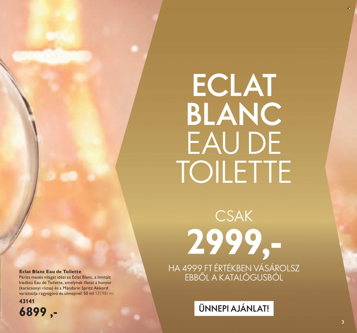 Oriflame akciós újságok - 2021.11.16 - 2021.12.07. Oldal 3