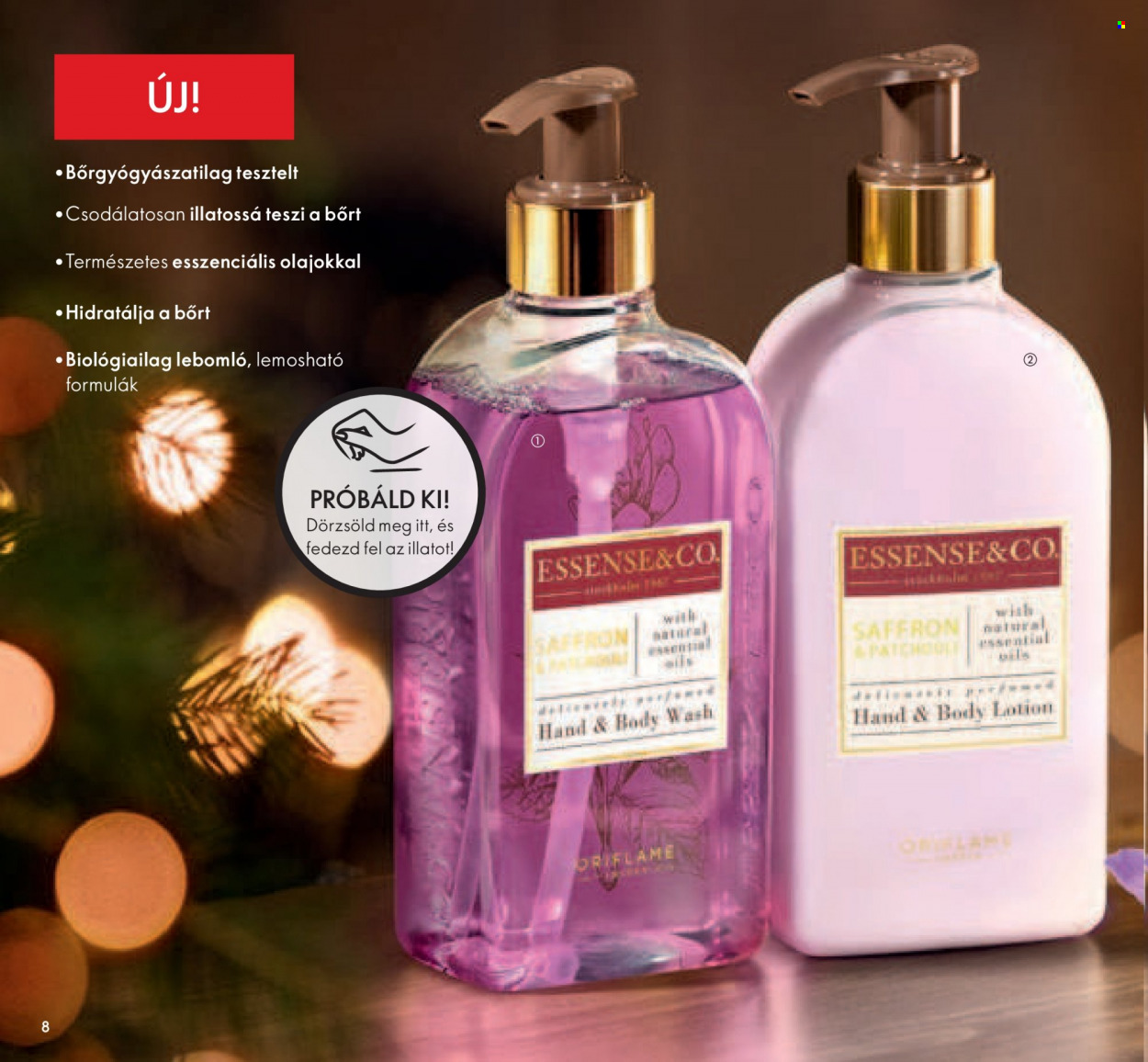 Oriflame akciós újságok - 2021.11.16 - 2021.12.07. Oldal 8