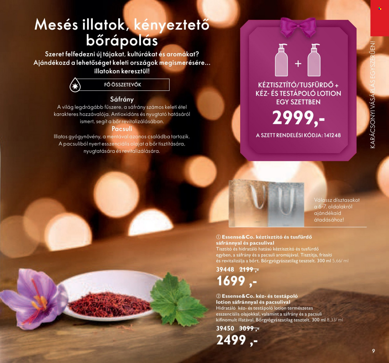Oriflame akciós újságok - 2021.11.16 - 2021.12.07. Oldal 9