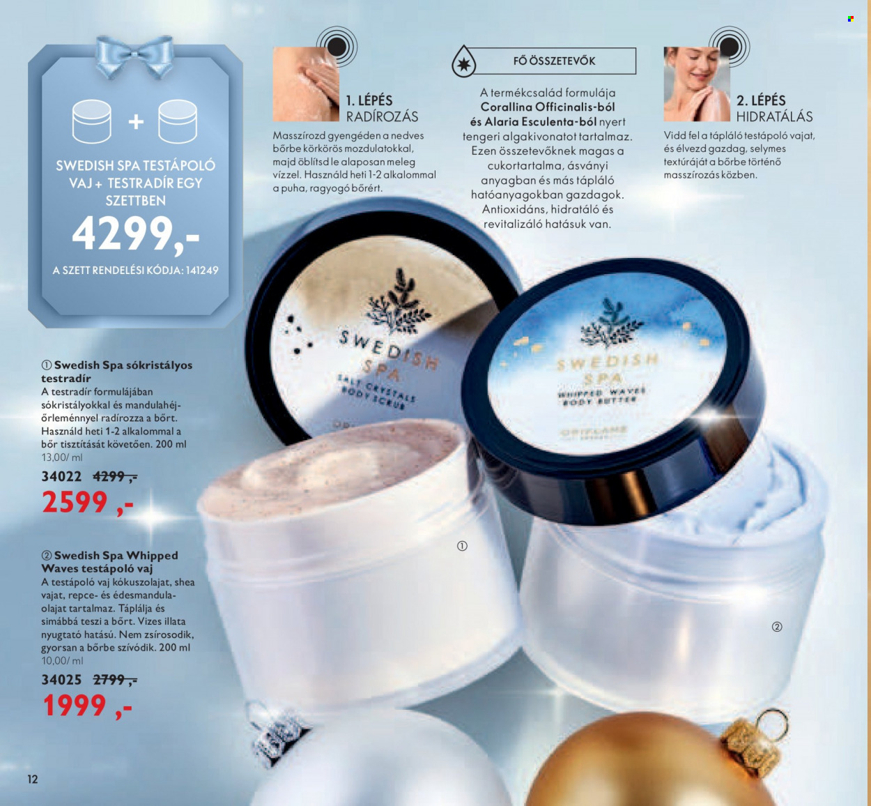 Oriflame akciós újságok - 2021.11.16 - 2021.12.07. Oldal 12