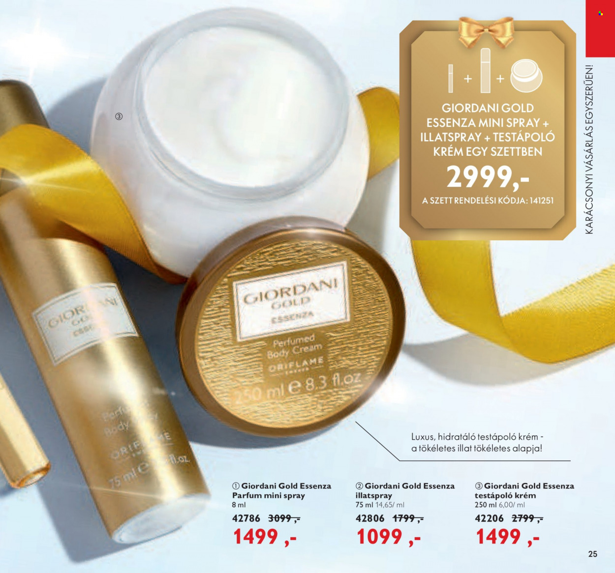Oriflame akciós újságok - 2021.11.16 - 2021.12.07. Oldal 25