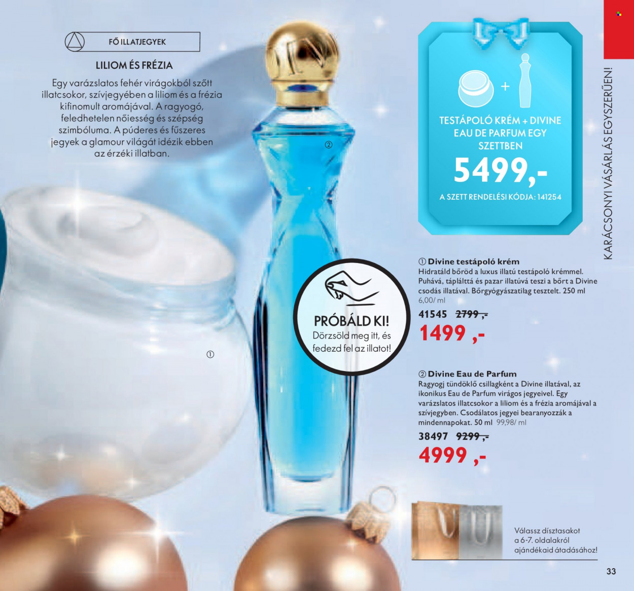 Oriflame akciós újságok - 2021.11.16 - 2021.12.07. Oldal 33