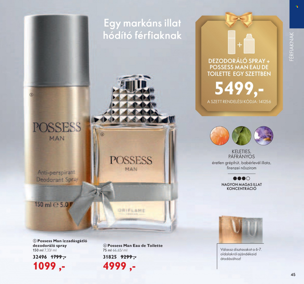 Oriflame akciós újságok - 2021.11.16 - 2021.12.07. Oldal 45