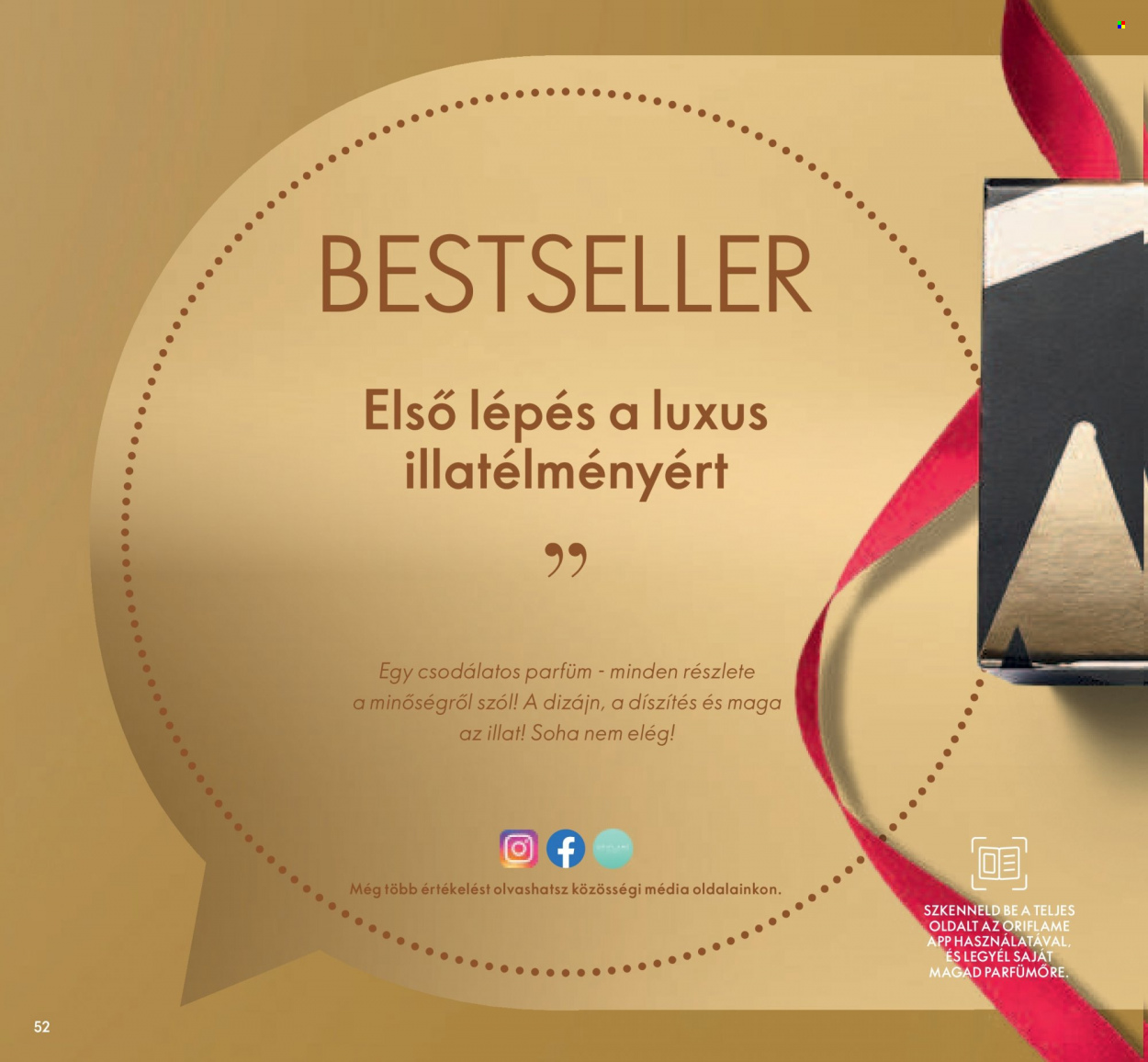 Oriflame akciós újságok - 2021.11.16 - 2021.12.07. Oldal 52
