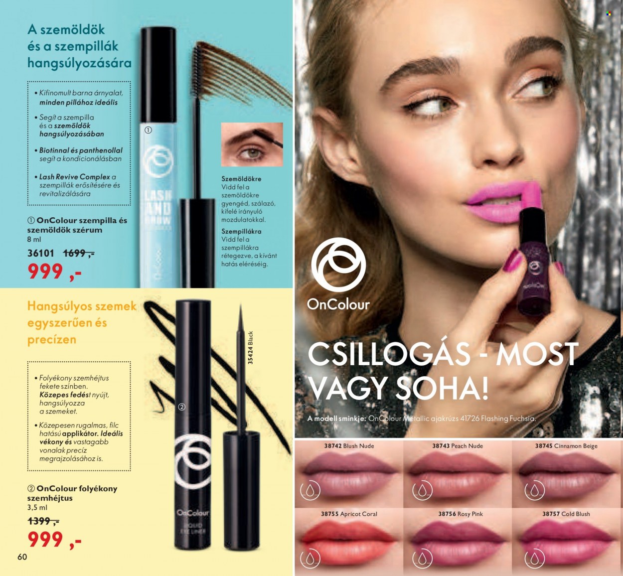 Oriflame akciós újságok - 2021.11.16 - 2021.12.07. Oldal 60
