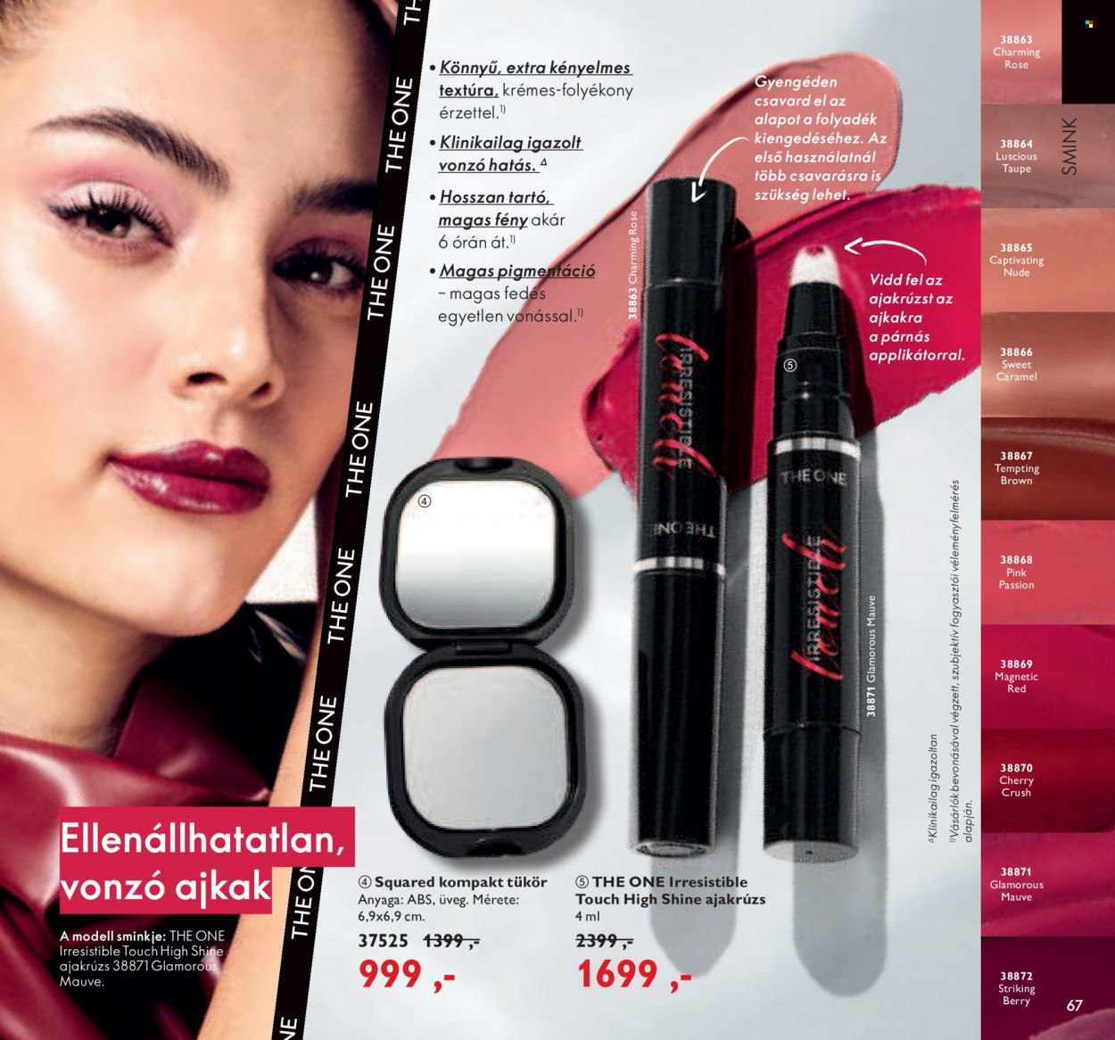 Oriflame akciós újságok - 2021.11.16 - 2021.12.07. Oldal 67