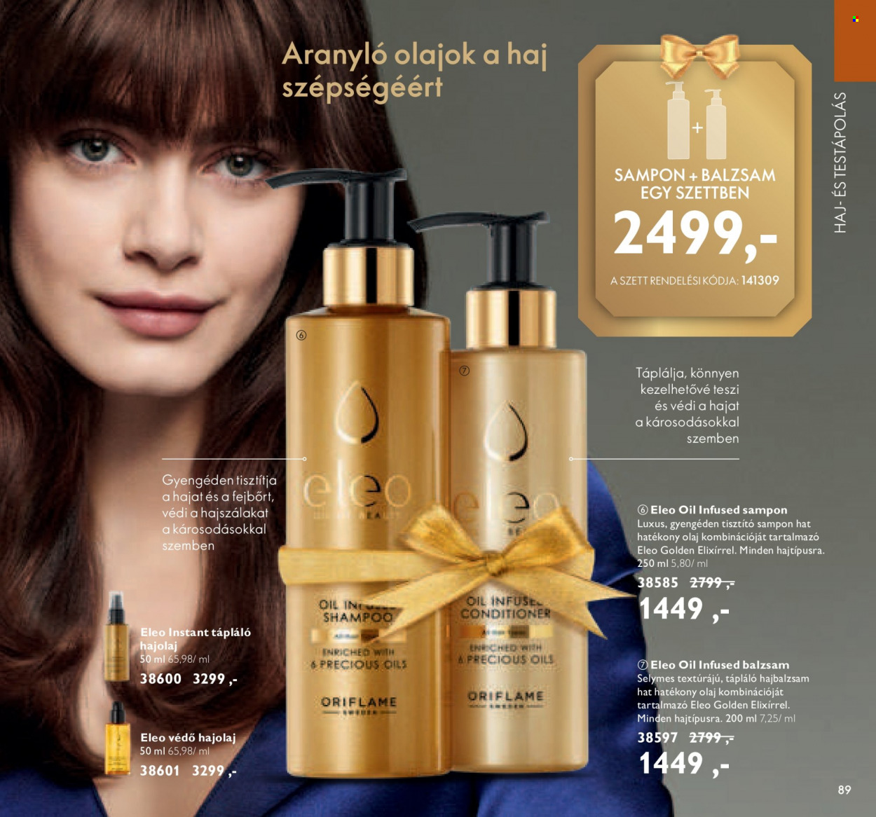 Oriflame akciós újságok - 2021.11.16 - 2021.12.07. Oldal 89