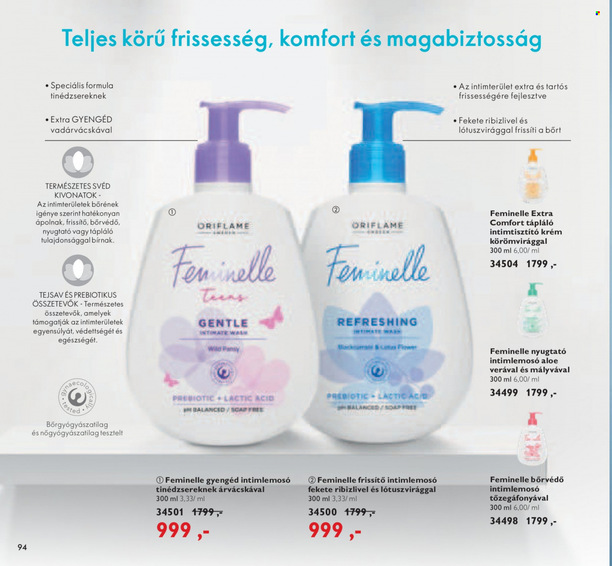 Oriflame akciós újságok - 2021.11.16 - 2021.12.07. Oldal 94