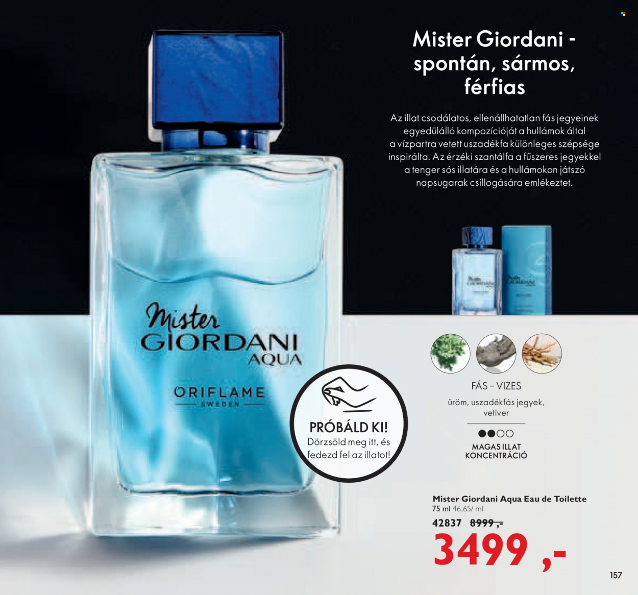 Oriflame akciós újságok - 2021.11.16 - 2021.12.07. Oldal 157