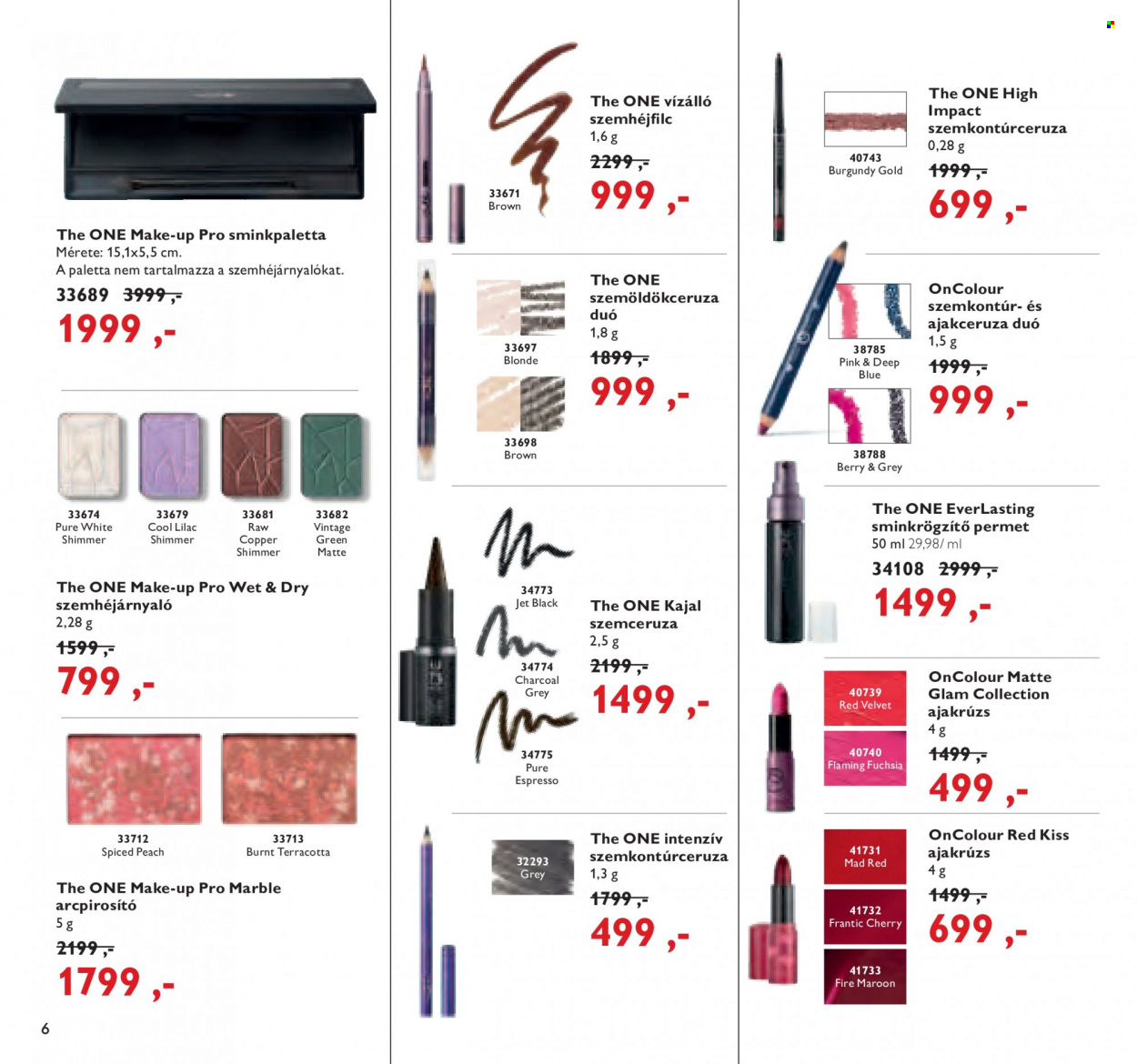 Oriflame akciós újságok - 2021.11.16 - 2021.12.06. Oldal 6