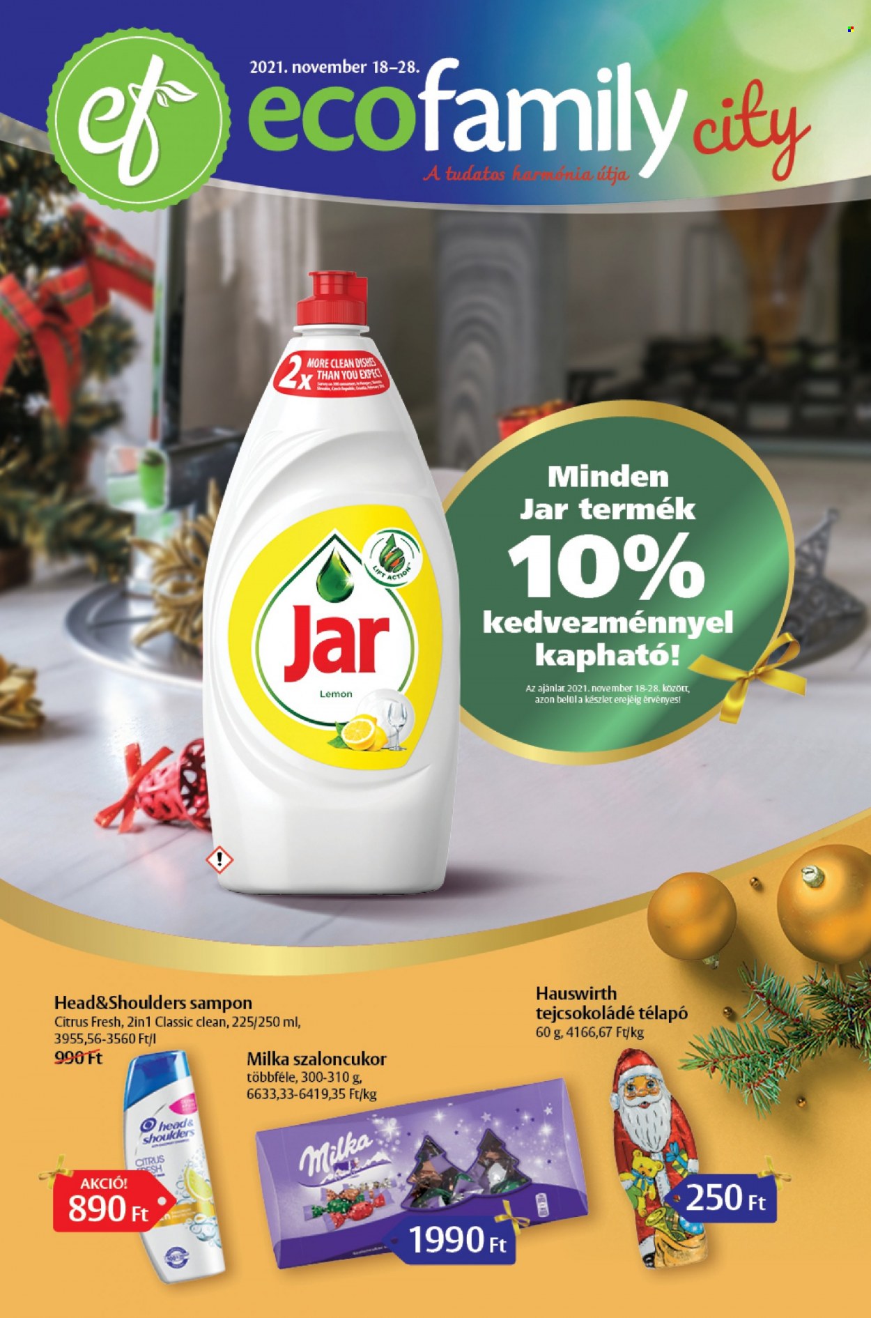 EcoFamily akciós újságok - 2021.11.18 - 2021.11.28. Oldal 1