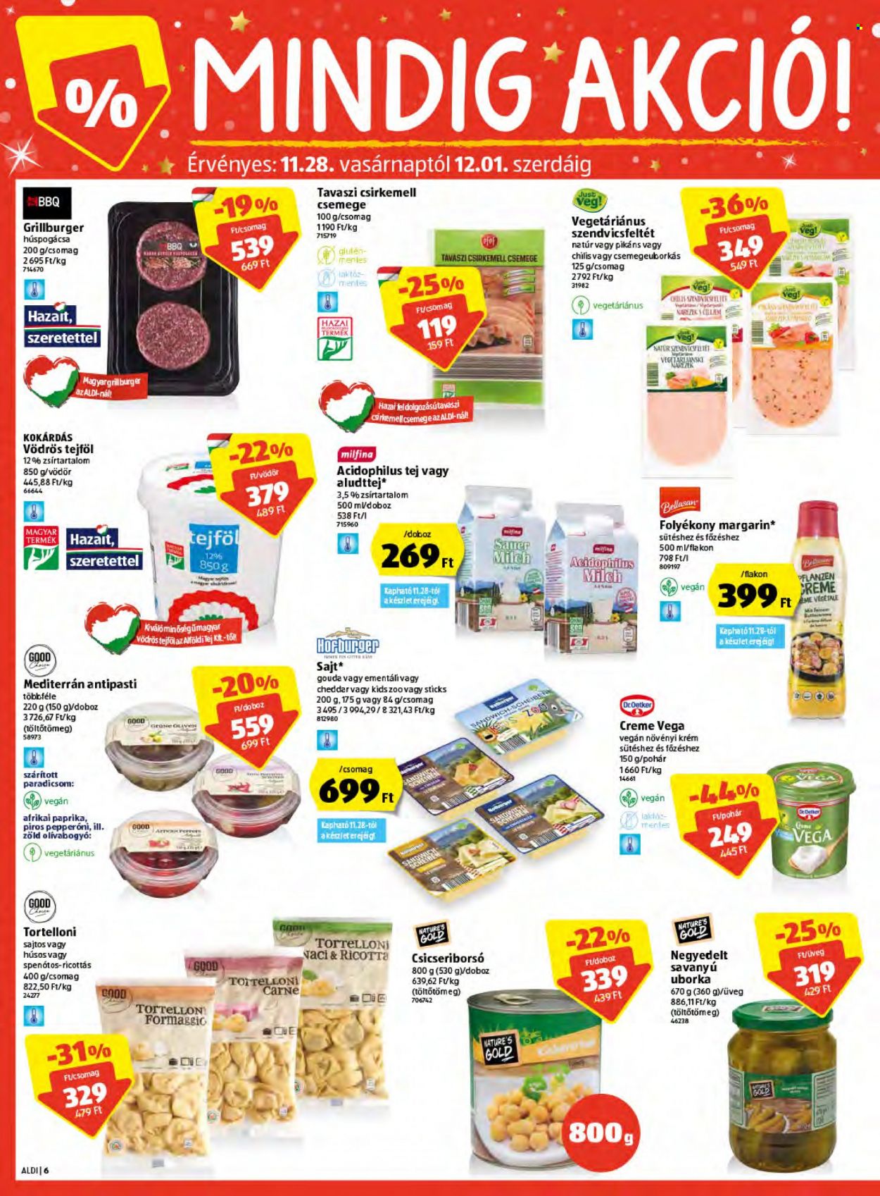 Aldi akciós újságok - 2021.11.25 - 2021.12.01. Oldal 6