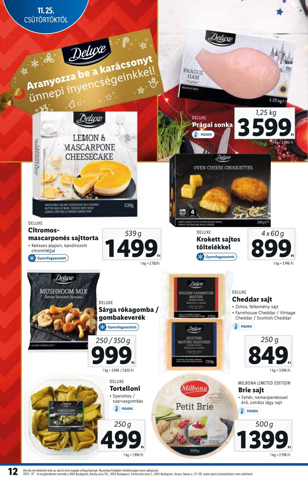 Lidl akciós újságok - 2021.11.25 - 2021.12.01. Oldal 12