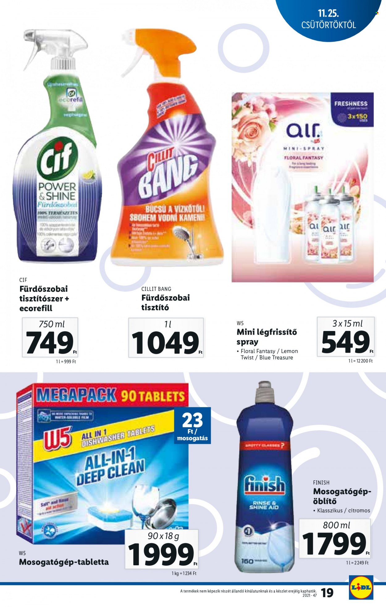 Lidl akciós újságok - 2021.11.25 - 2021.12.01. Oldal 19
