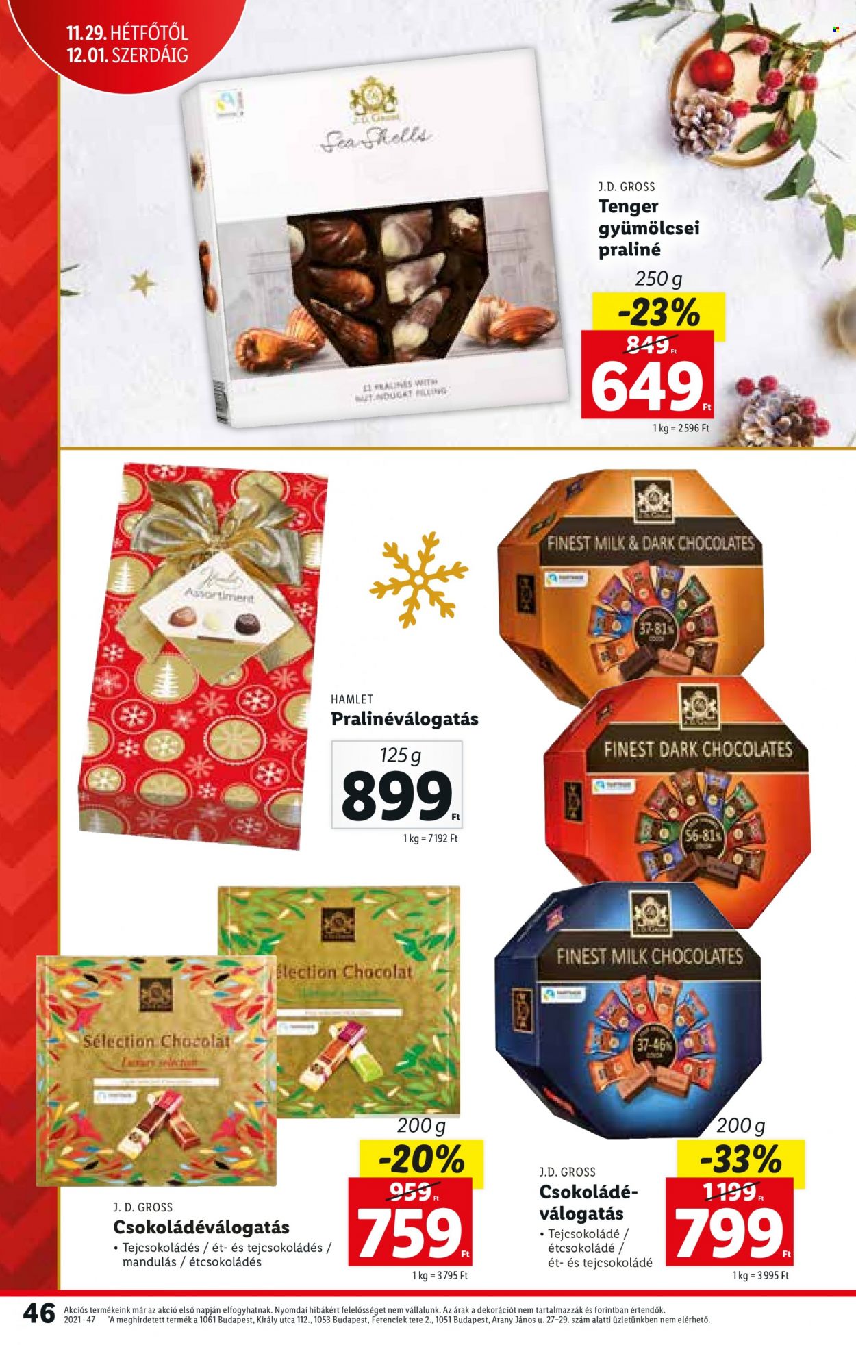 Lidl akciós újságok - 2021.11.25 - 2021.12.01. Oldal 46