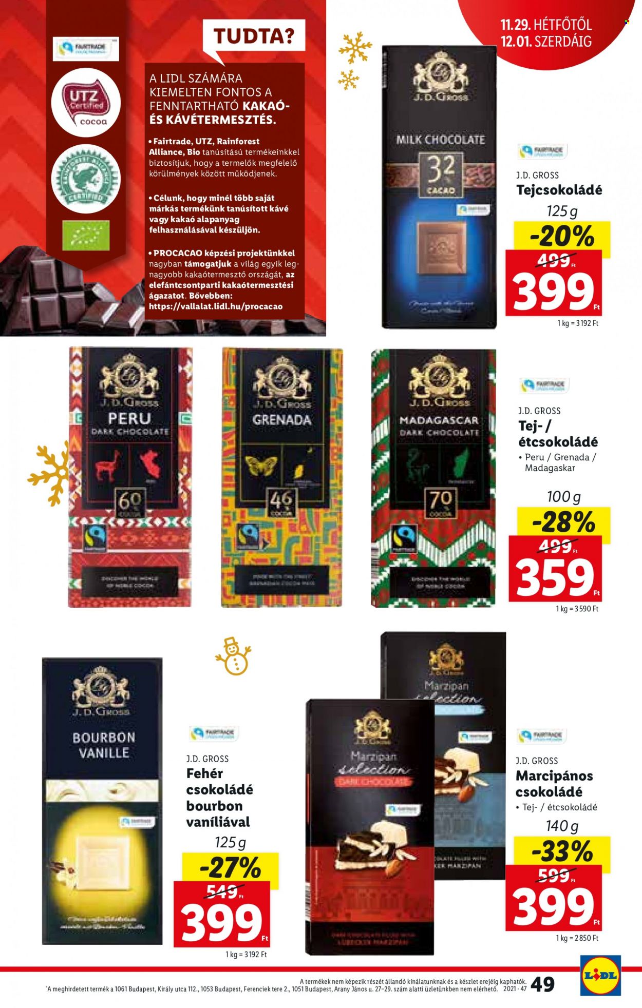 Lidl akciós újságok - 2021.11.25 - 2021.12.01. Oldal 49