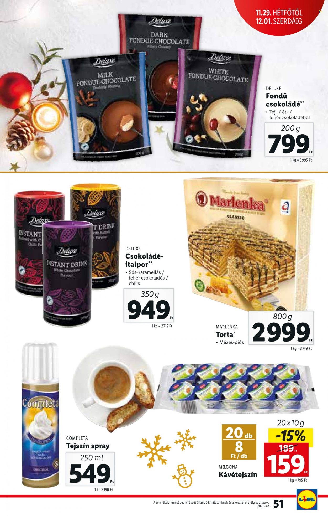 Lidl akciós újságok - 2021.11.25 - 2021.12.01. Oldal 51