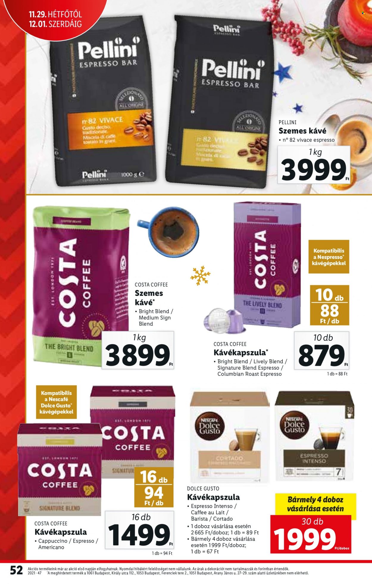 Lidl akciós újságok - 2021.11.25 - 2021.12.01. Oldal 52