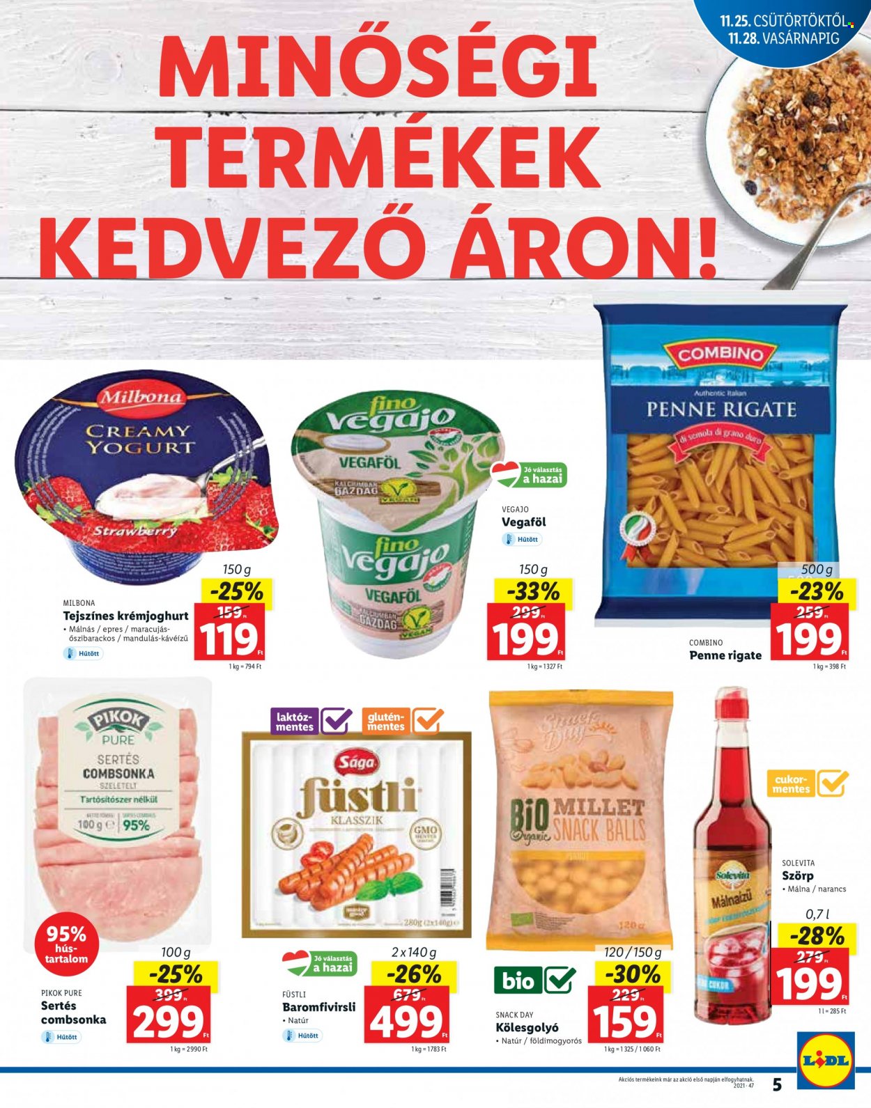 Lidl akciós újságok - 2021.11.25 - 2021.11.28. Oldal 5