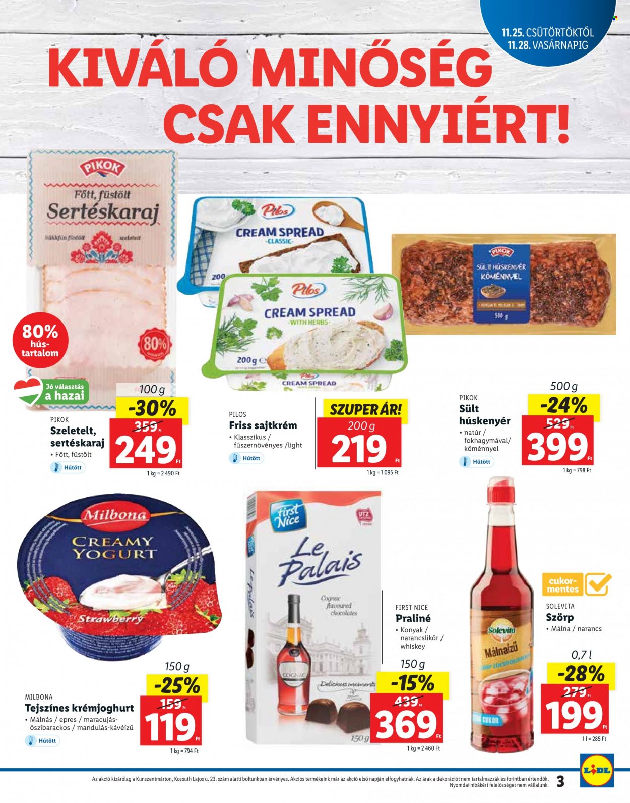 Lidl akciós újságok - 2021.11.25 - 2021.11.28. Oldal 3