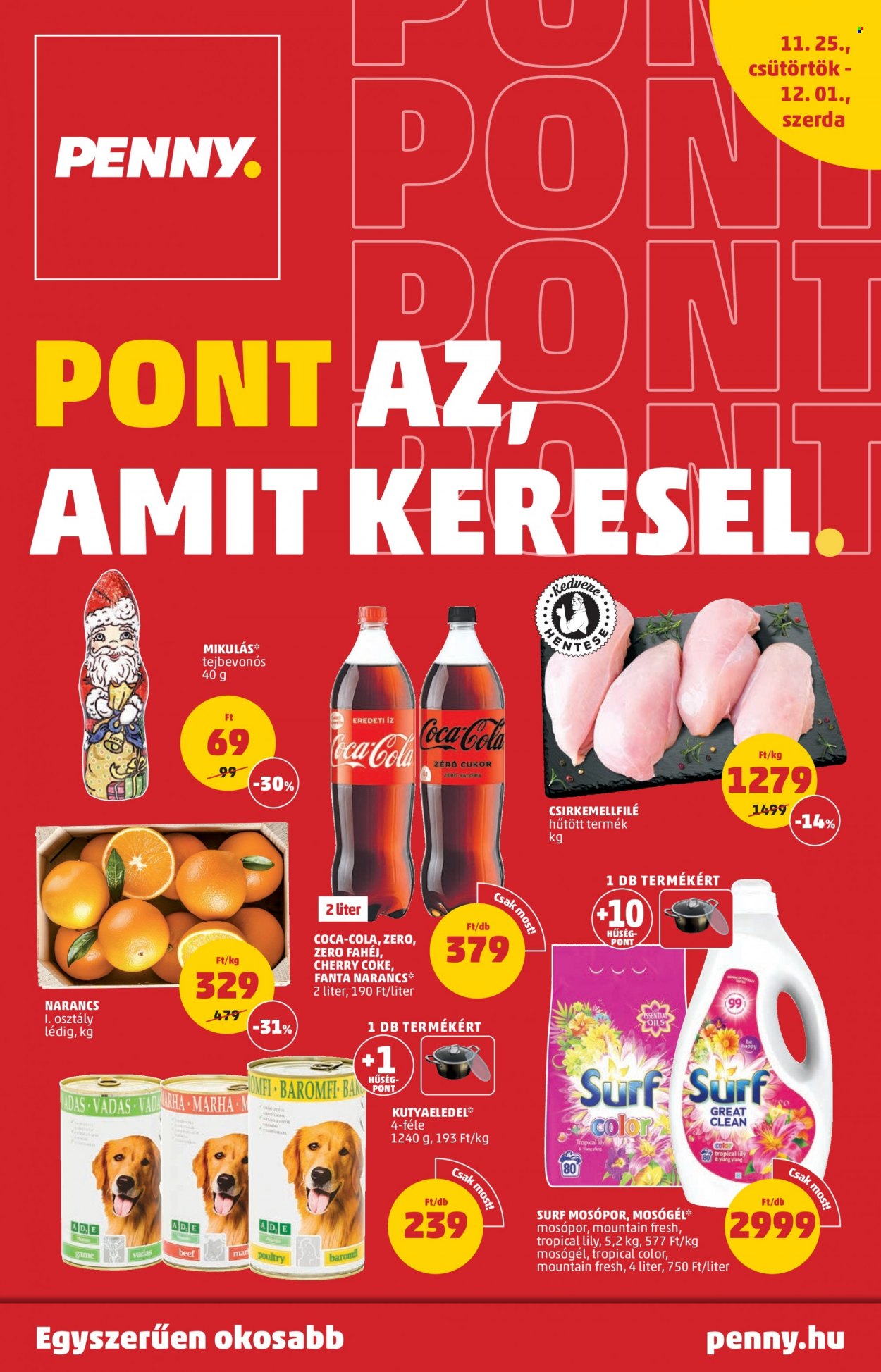 Penny Market akciós újságok - 2021.11.25 - 2021.12.01. Oldal 1