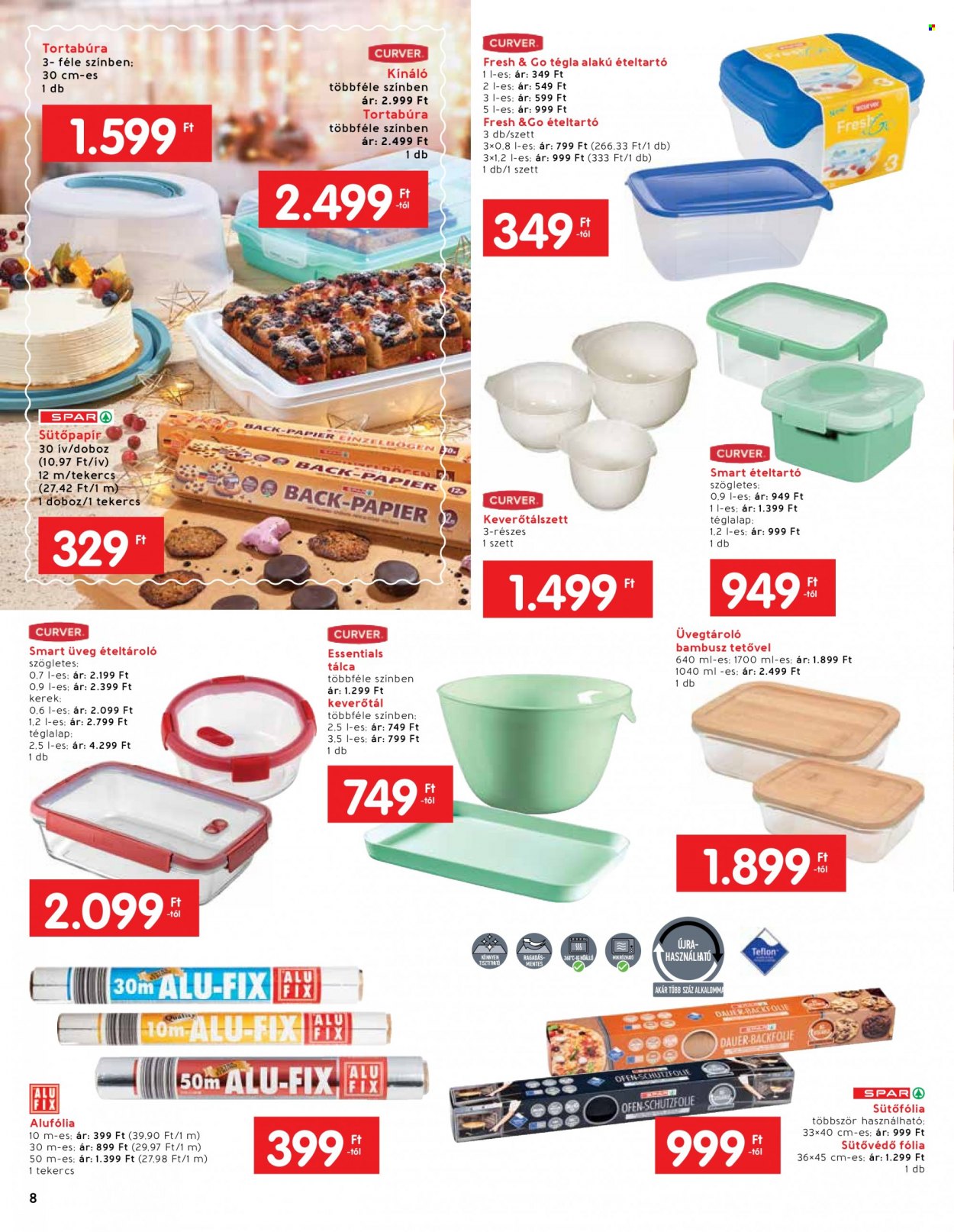 INTERSPAR akciós újságok - 2021.11.24 - 2021.12.24. Oldal 8