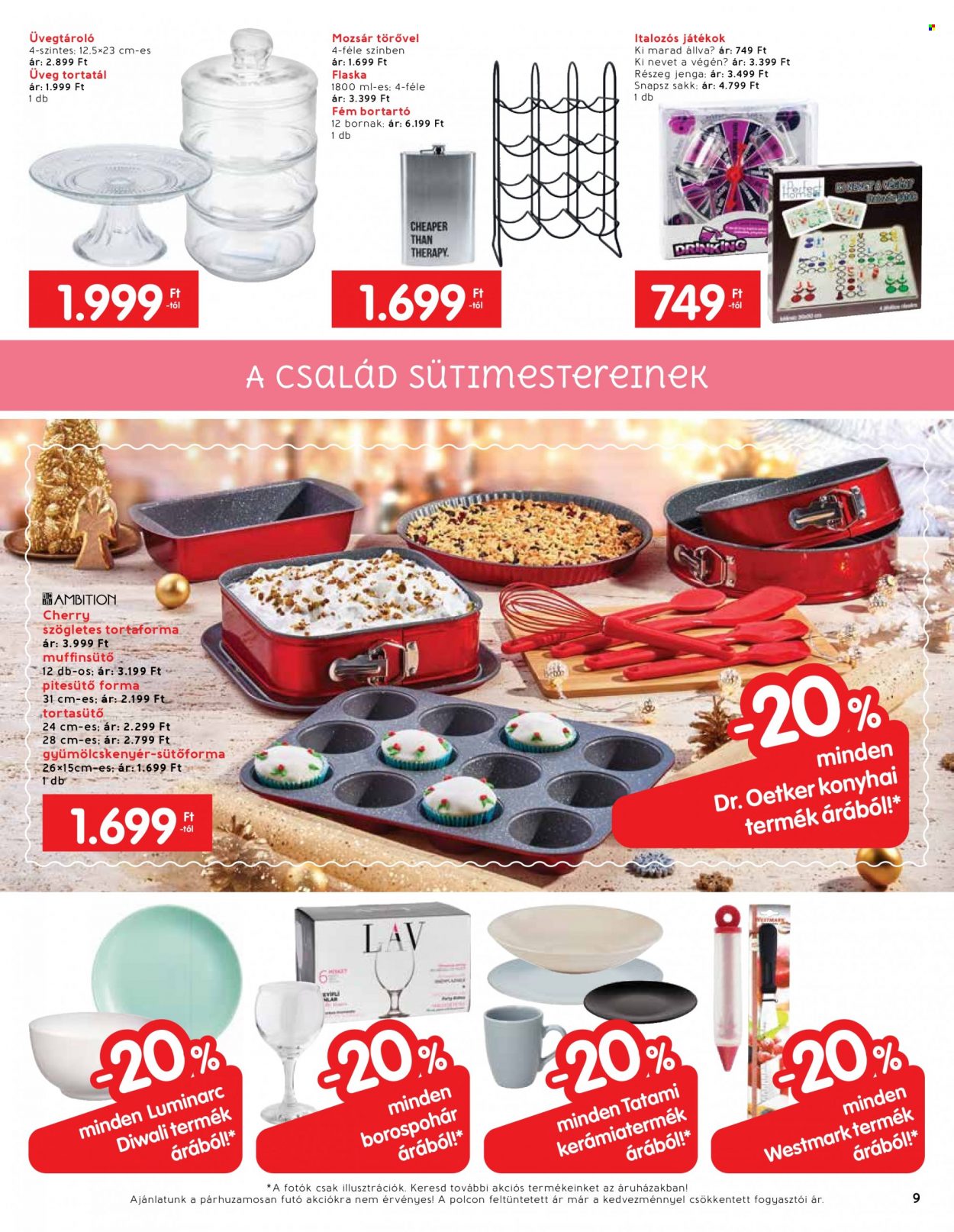 INTERSPAR akciós újságok - 2021.11.24 - 2021.12.24. Oldal 9