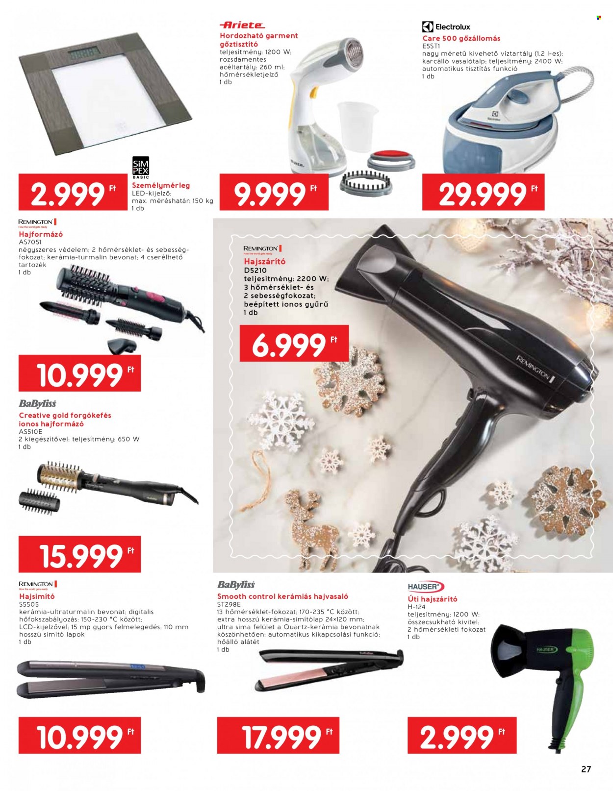 INTERSPAR akciós újságok - 2021.11.24 - 2021.12.24. Oldal 27