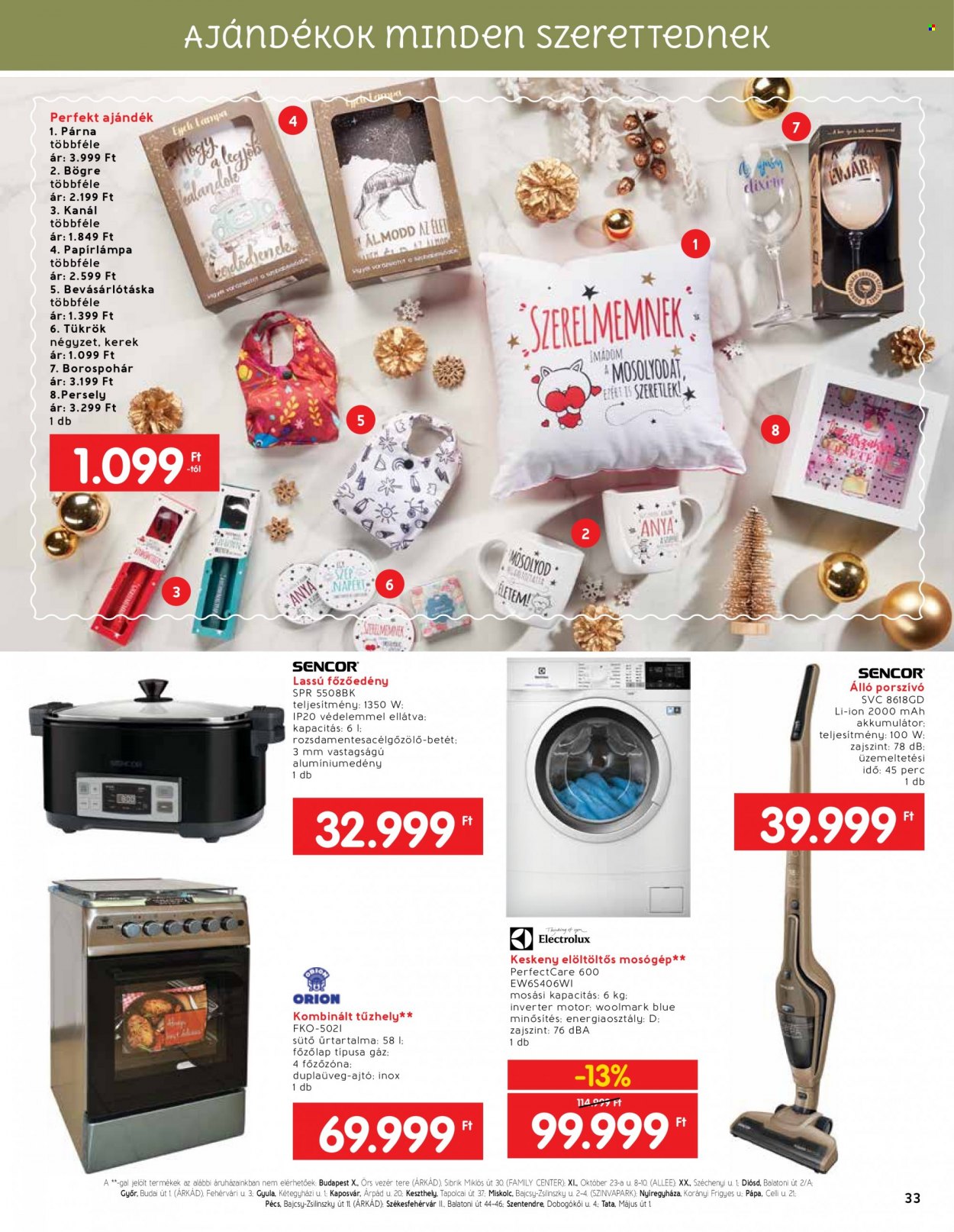 INTERSPAR akciós újságok - 2021.11.24 - 2021.12.24. Oldal 33
