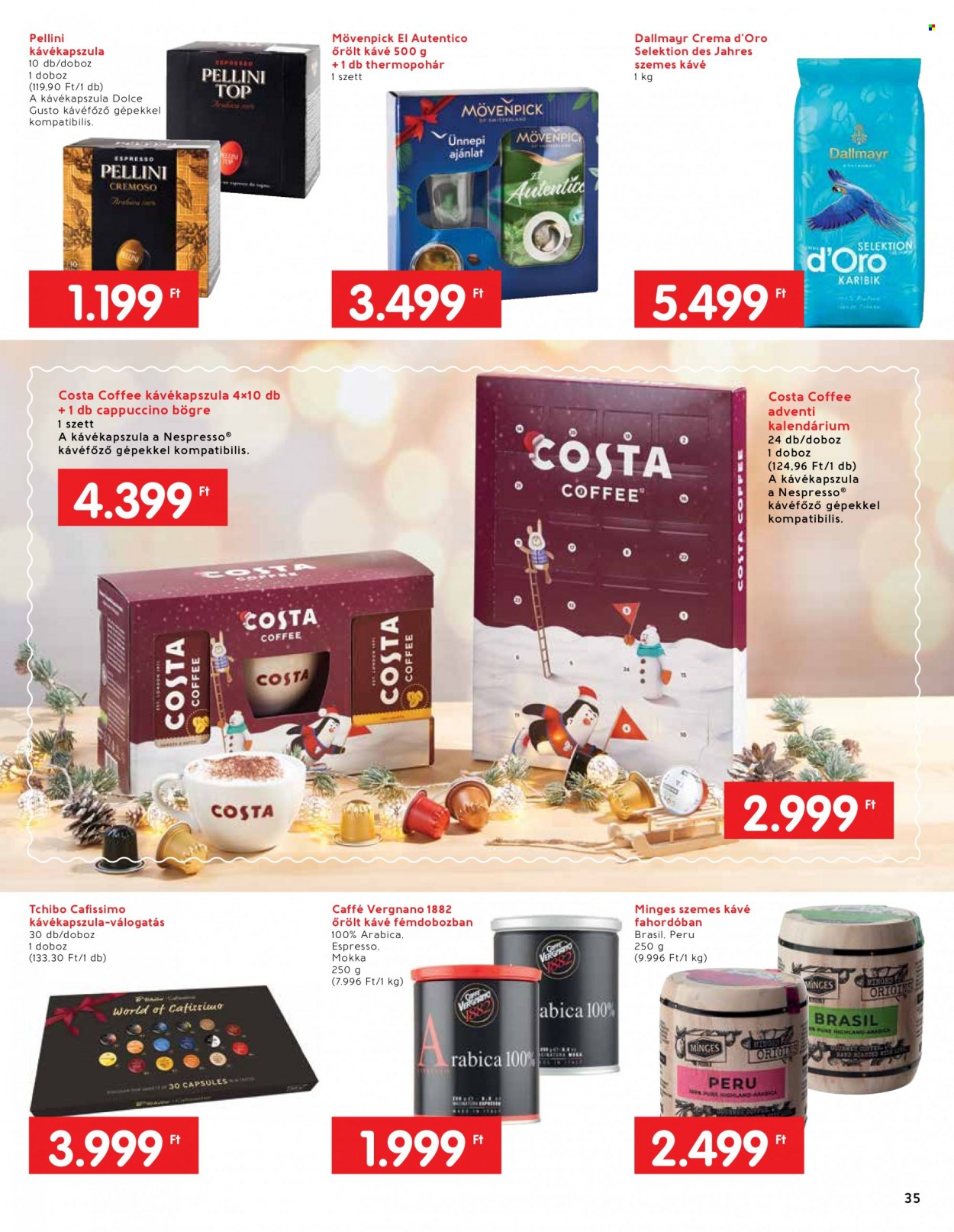 INTERSPAR akciós újságok - 2021.11.24 - 2021.12.24. Oldal 35