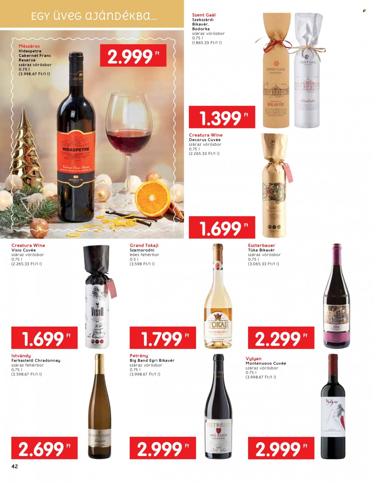 INTERSPAR akciós újságok - 2021.11.24 - 2021.12.24. Oldal 42