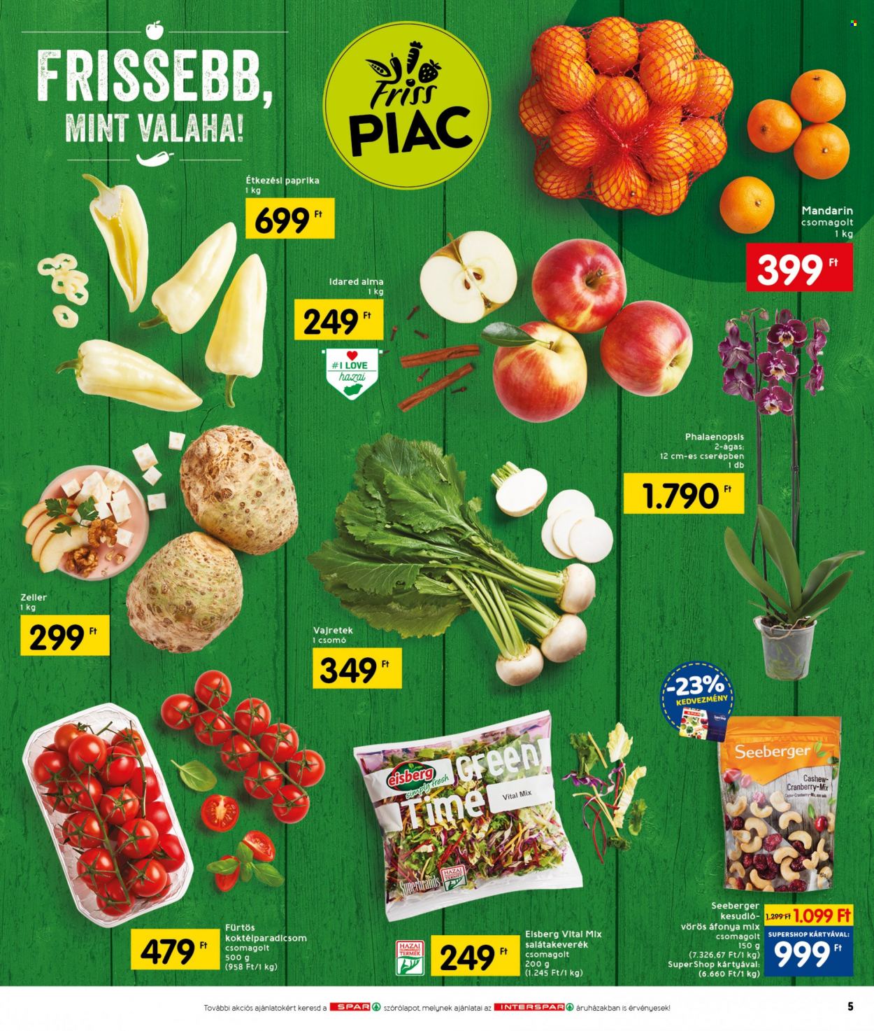 INTERSPAR akciós újságok - 2021.11.25 - 2021.12.01. Oldal 5