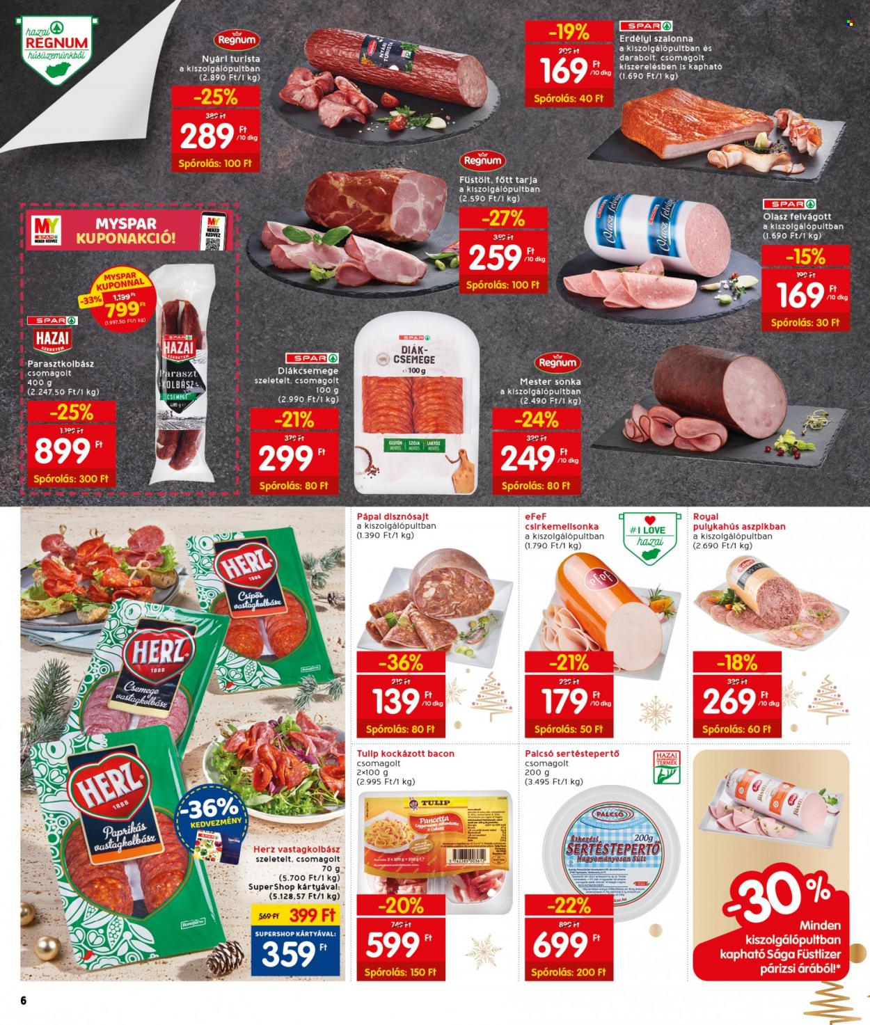 INTERSPAR akciós újságok - 2021.11.25 - 2021.12.01. Oldal 8