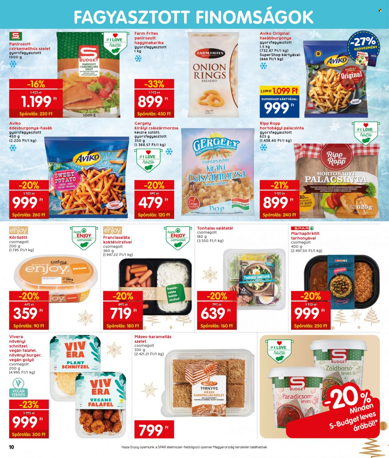 INTERSPAR akciós újságok - 2021.11.25 - 2021.12.01. Oldal 16