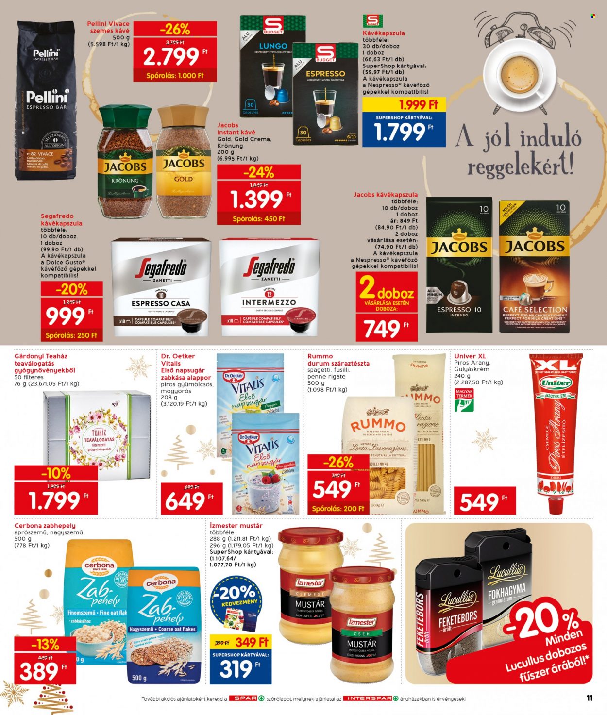 INTERSPAR akciós újságok - 2021.11.25 - 2021.12.01. Oldal 17