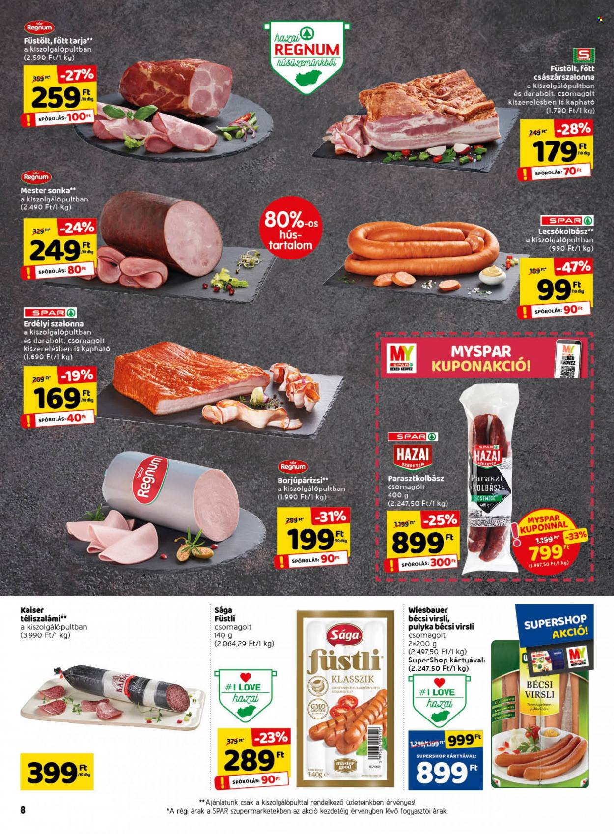 SPAR akciós újságok - 2021.11.25 - 2021.12.01. Oldal 12