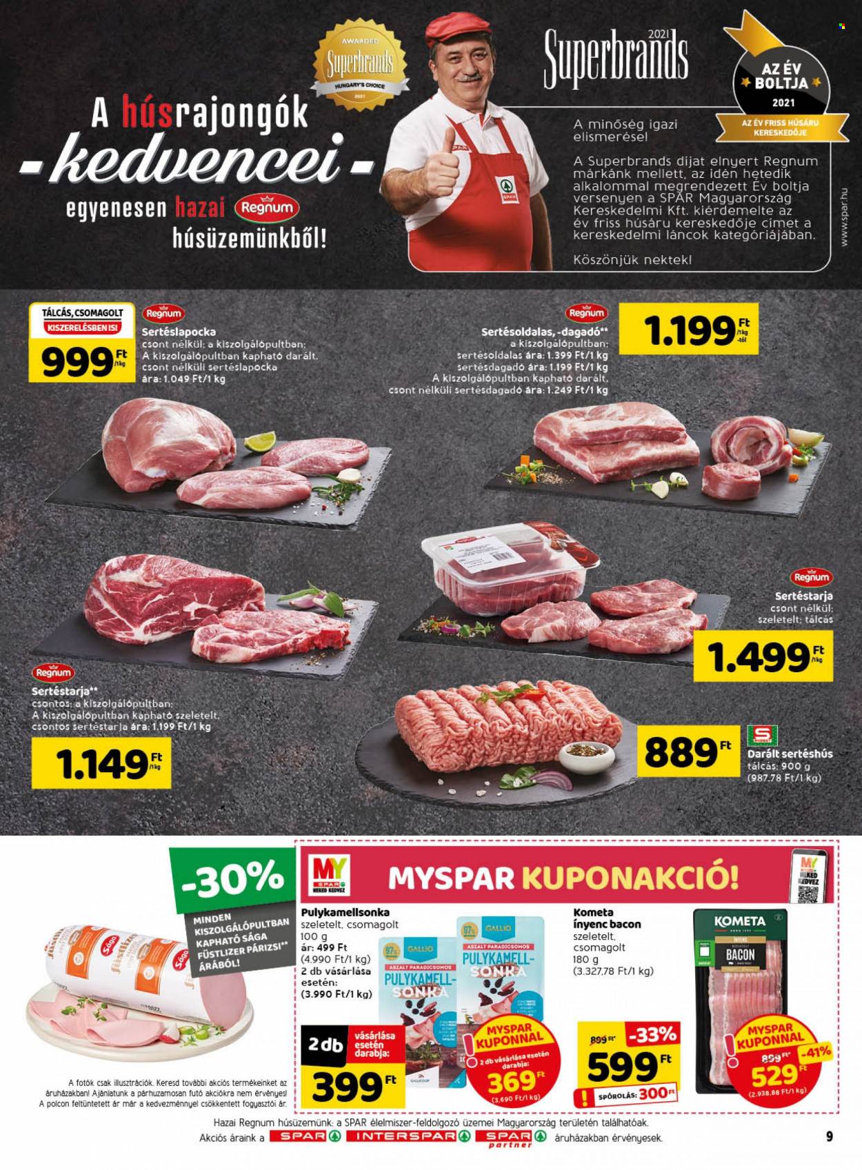 SPAR akciós újságok - 2021.11.25 - 2021.12.01. Oldal 13