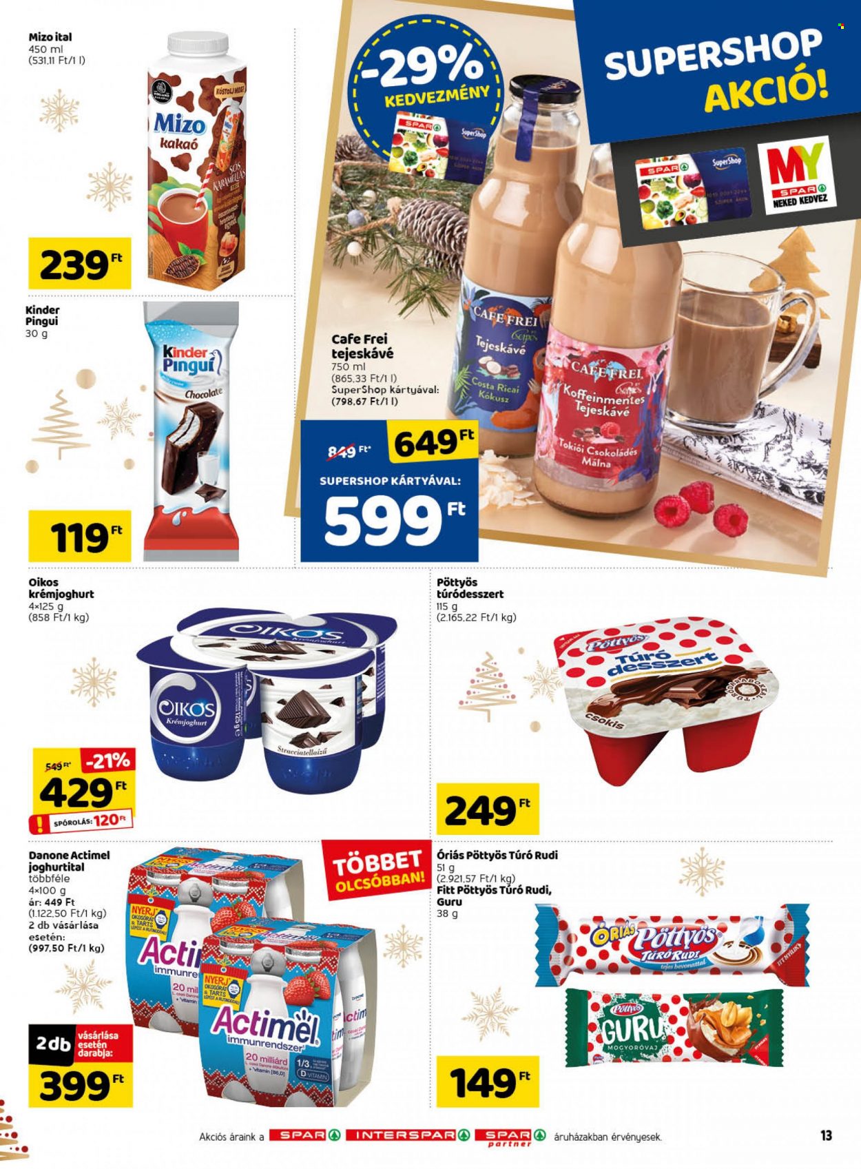 SPAR akciós újságok - 2021.11.25 - 2021.12.01. Oldal 19