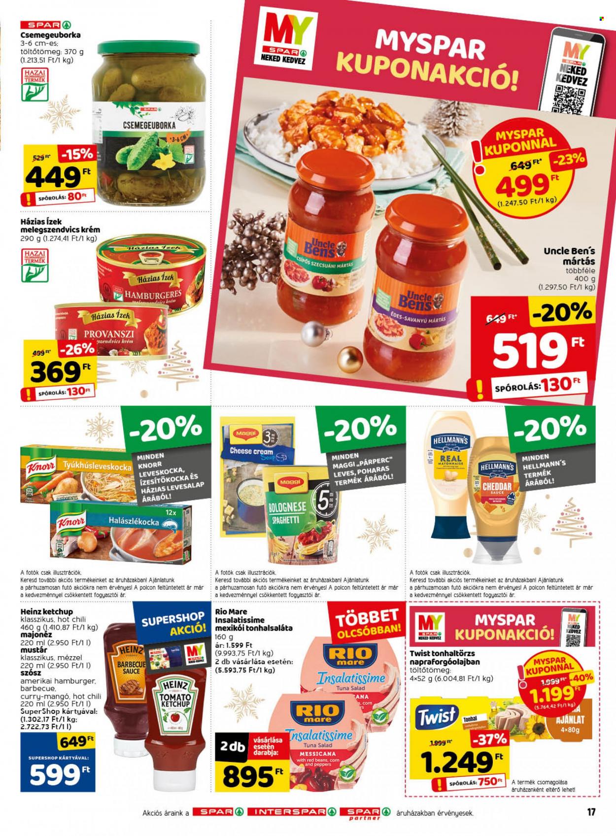 SPAR akciós újságok - 2021.11.25 - 2021.12.01. Oldal 23